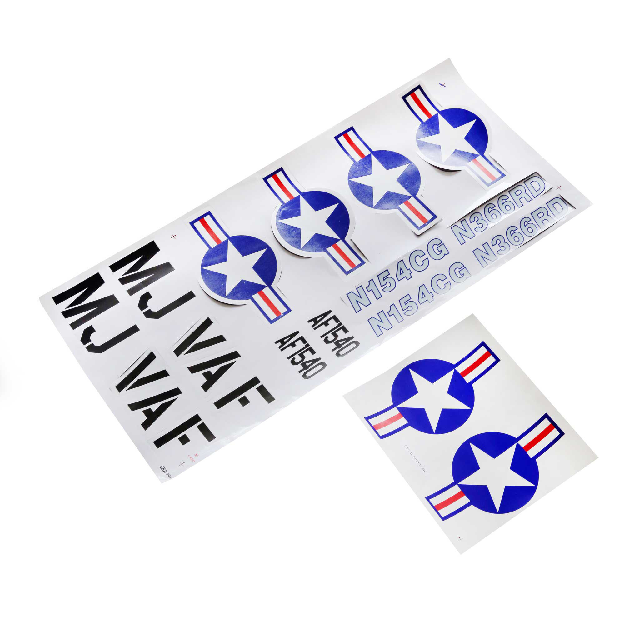 Hangar 9 Decal Sheet: Van's RV-4 30cc