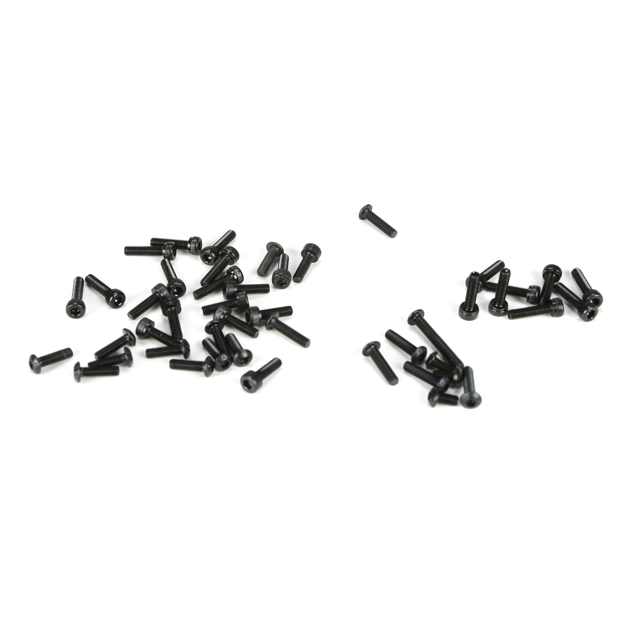Losi 3mm BH & Cap Screw Asst (38): 5IVE-T, MINI WRC