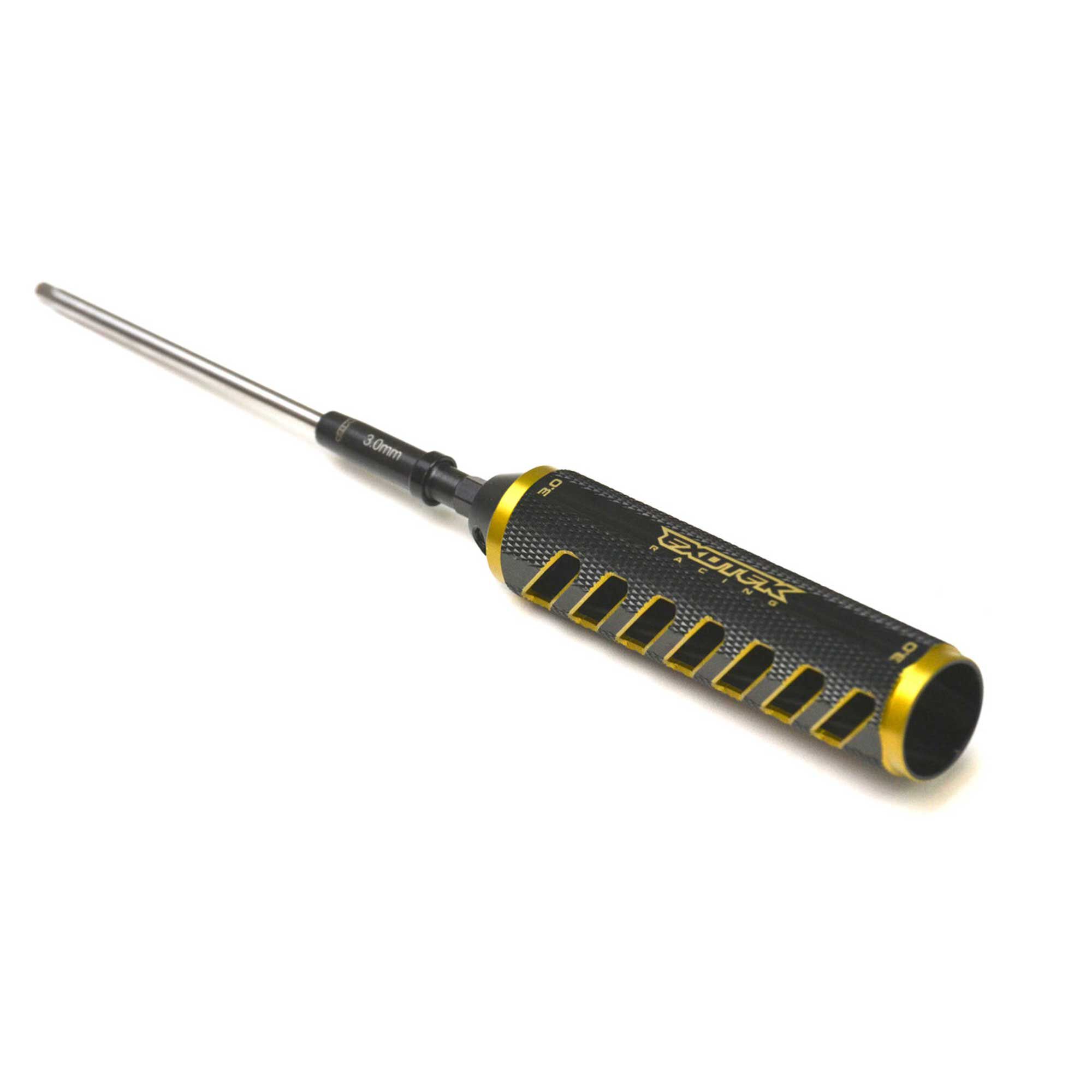 EXOTEK RACING LLC EXOTEK GRIP-LOCK WRENCH HANDLE 3.0mm, for use with 1/4" and MIP Speed Tip bits- 3mm marking