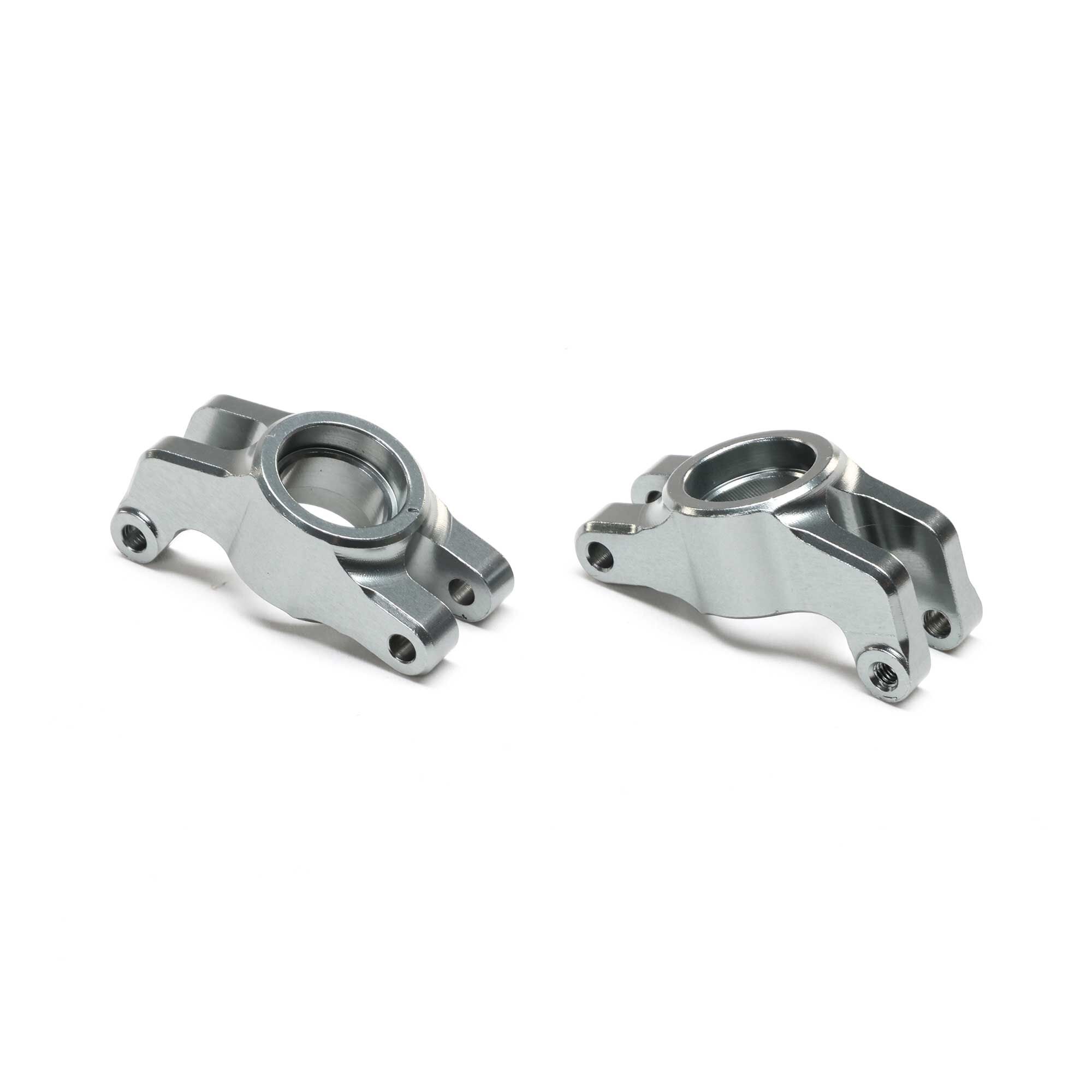 Losi Rear Hubs, Aluminum: GROM