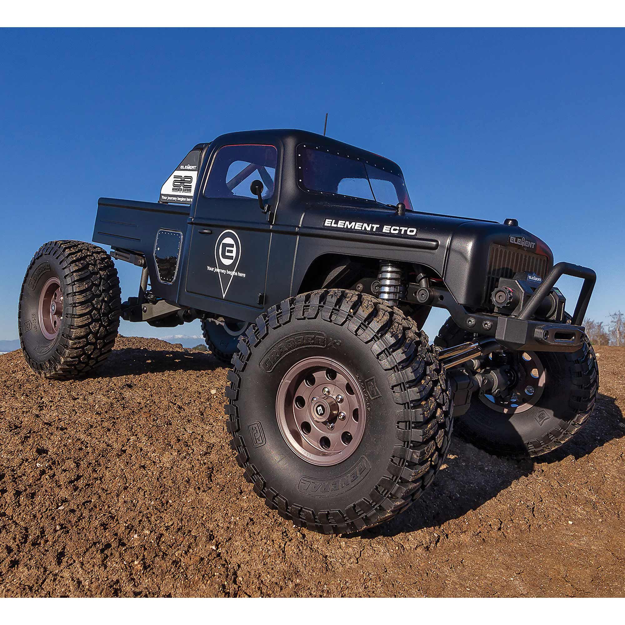 Team Associated 1/10 Enduro Ecto 4x4 Trail Truck RTR, Black