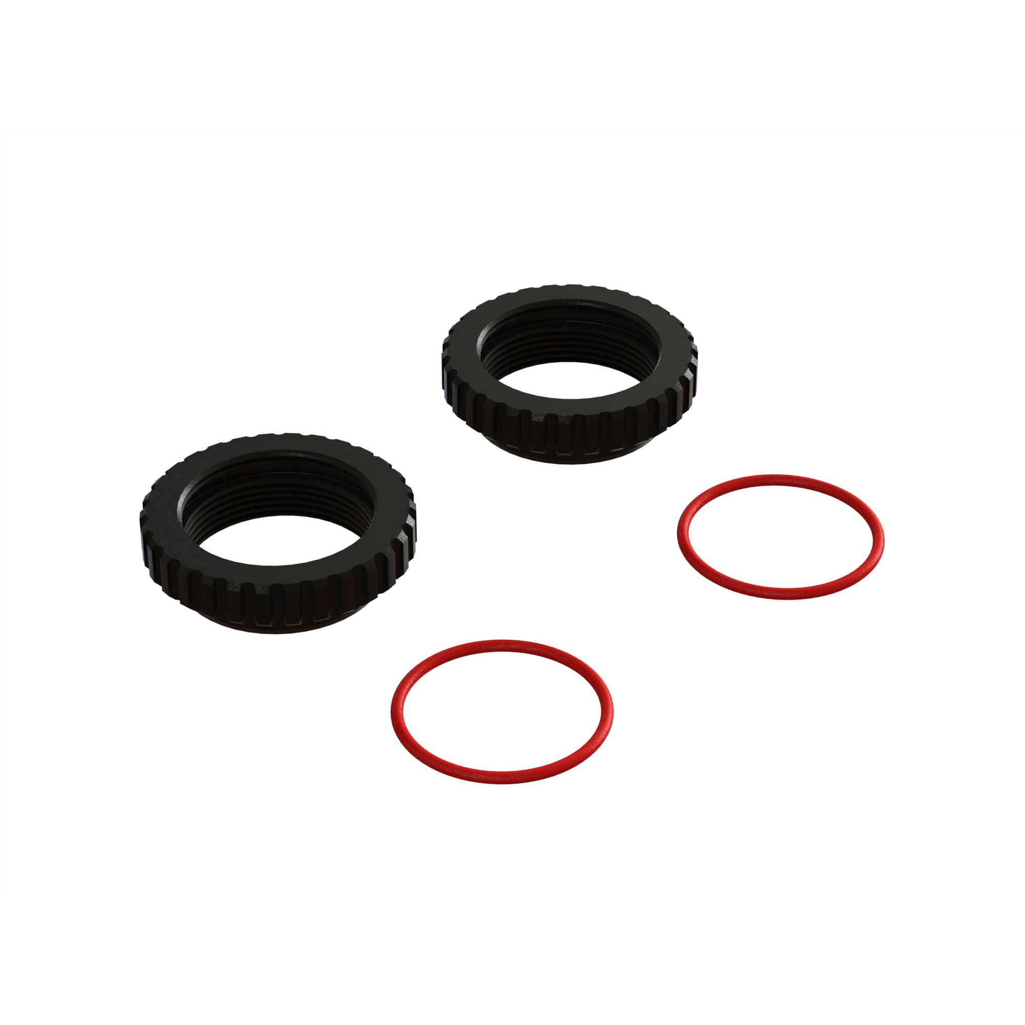 ARRMA Shock Collar, CNC Aluminum (2)