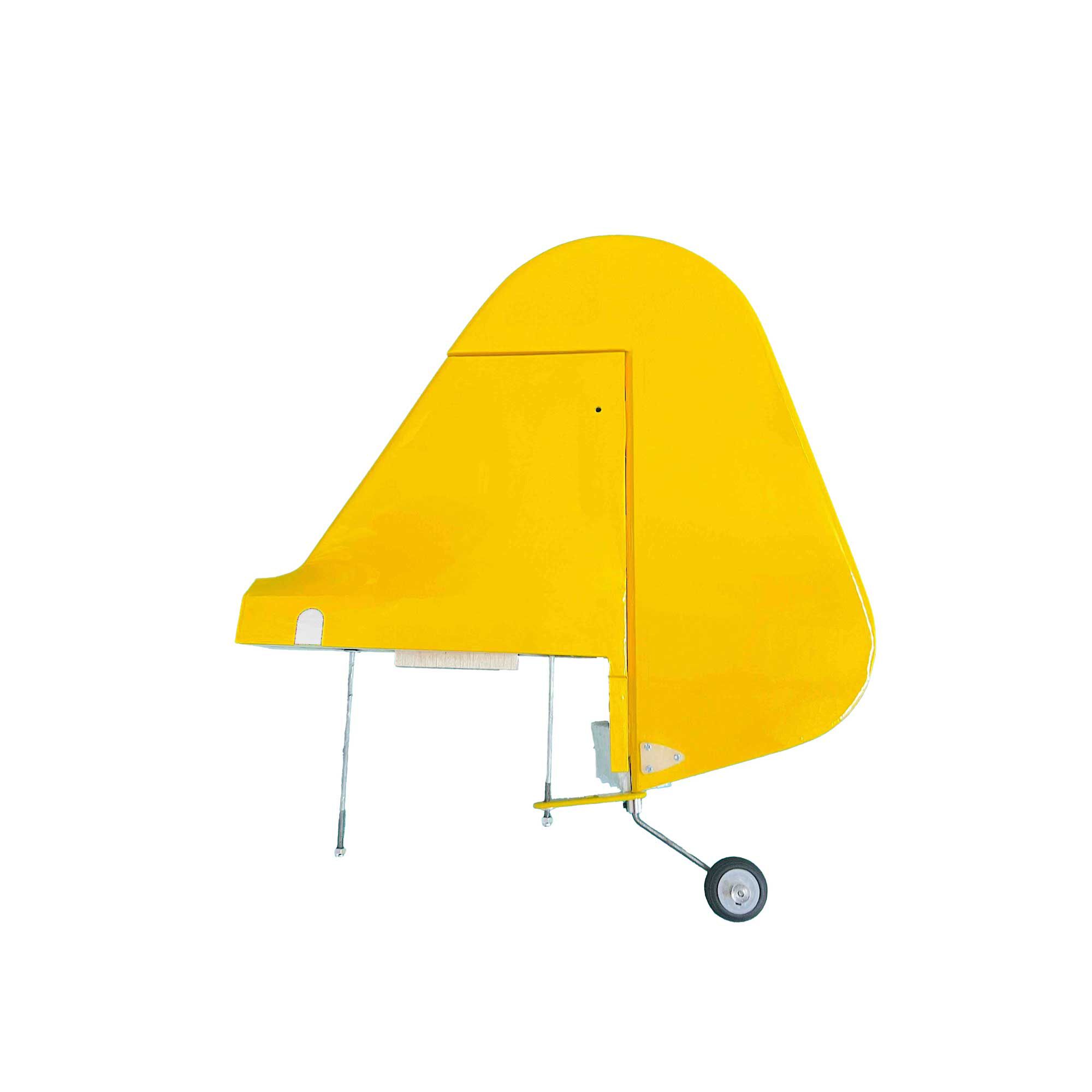 Hangar 9 Fin and Rudder Assembly: J-3 Cub 10cc PNP, 82.5"