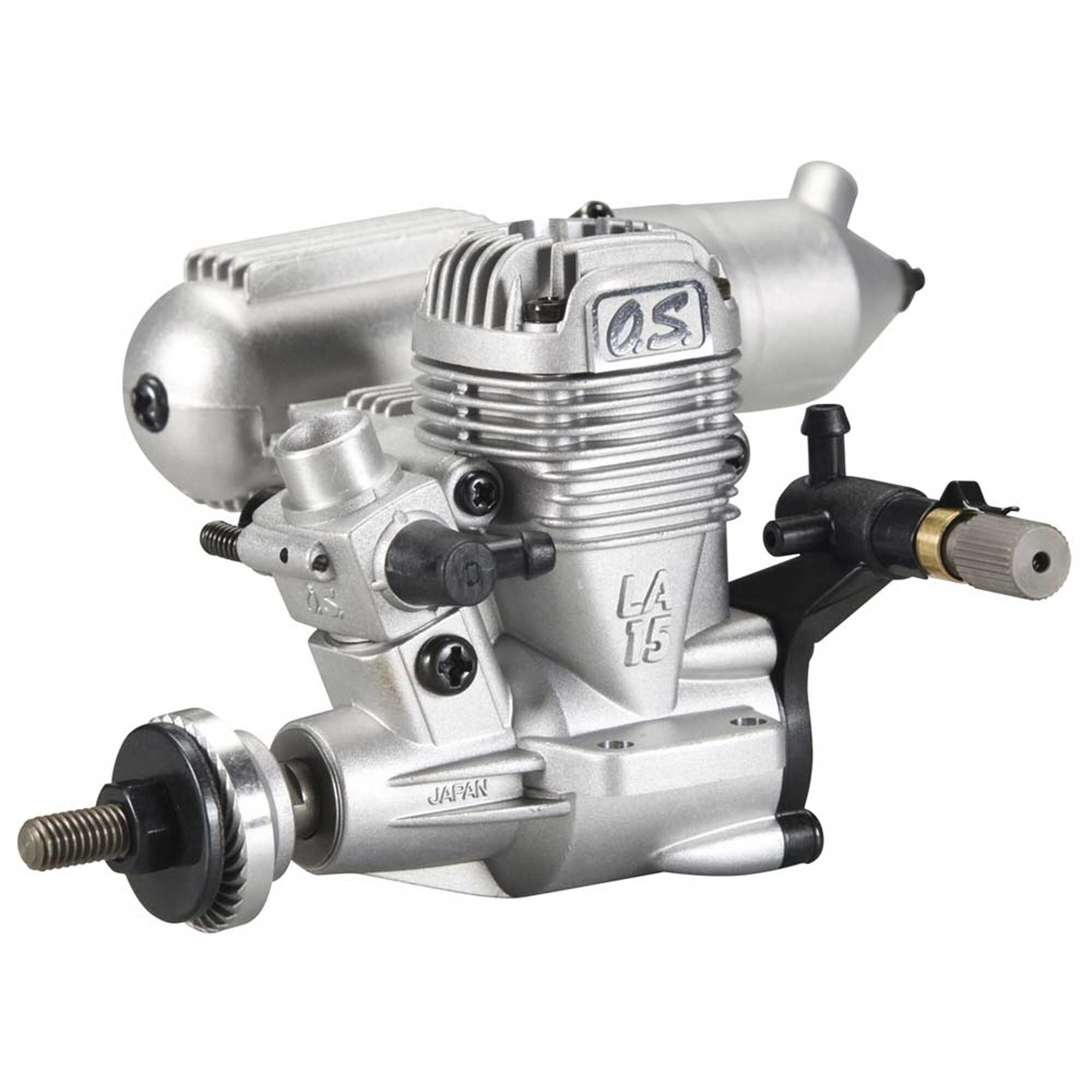 OS Engines 15LA ABN .15 Airplane Glow Engine with Muffler