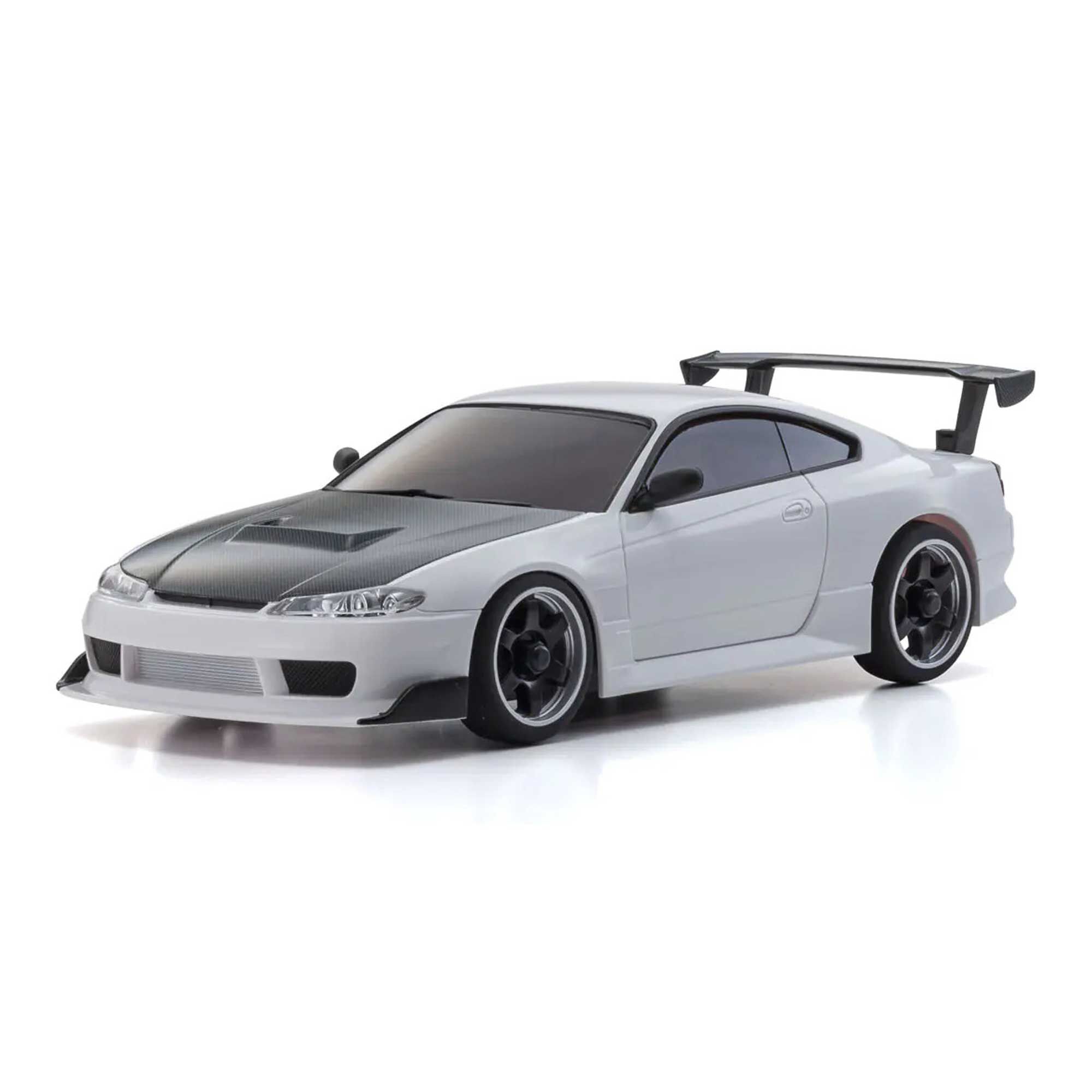 Kyosho 1/28 Nissan Silvia S15 Mini-Z AWD RTR, White