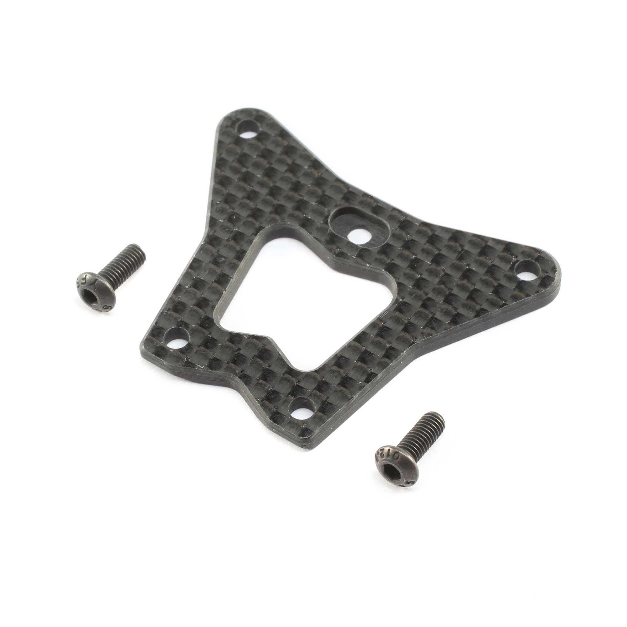 Team Losi Racing Carbon Front Steering Gearbox Brace: 22X-4