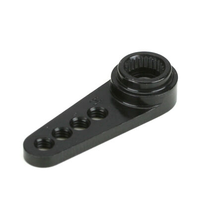 Dynamite 1/2 Machined Aluminum 24T Servo Arm, Black