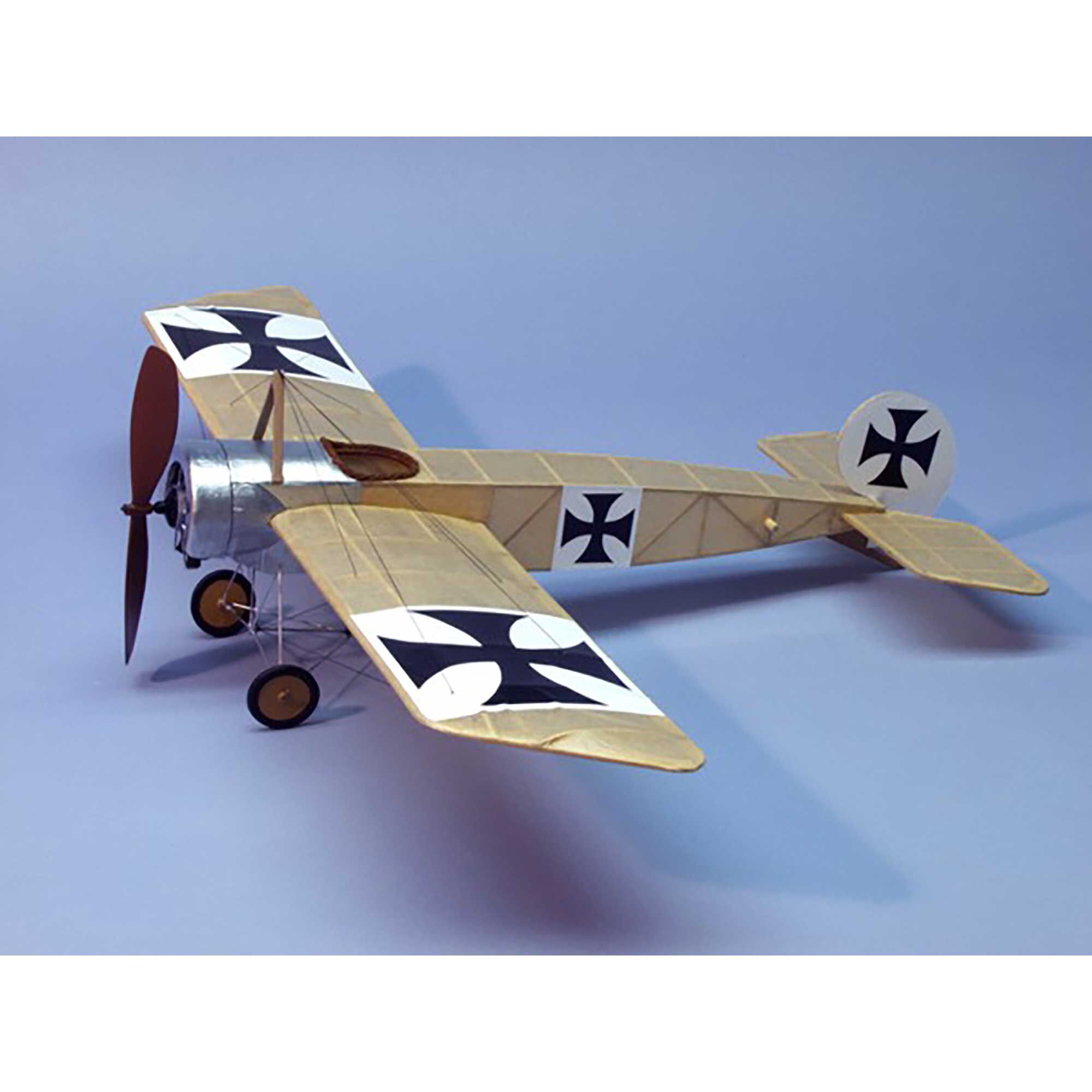 Dumas Products, Inc. Fokker E.II Walnut Scale S Rubber Powered Kit, 17.5"