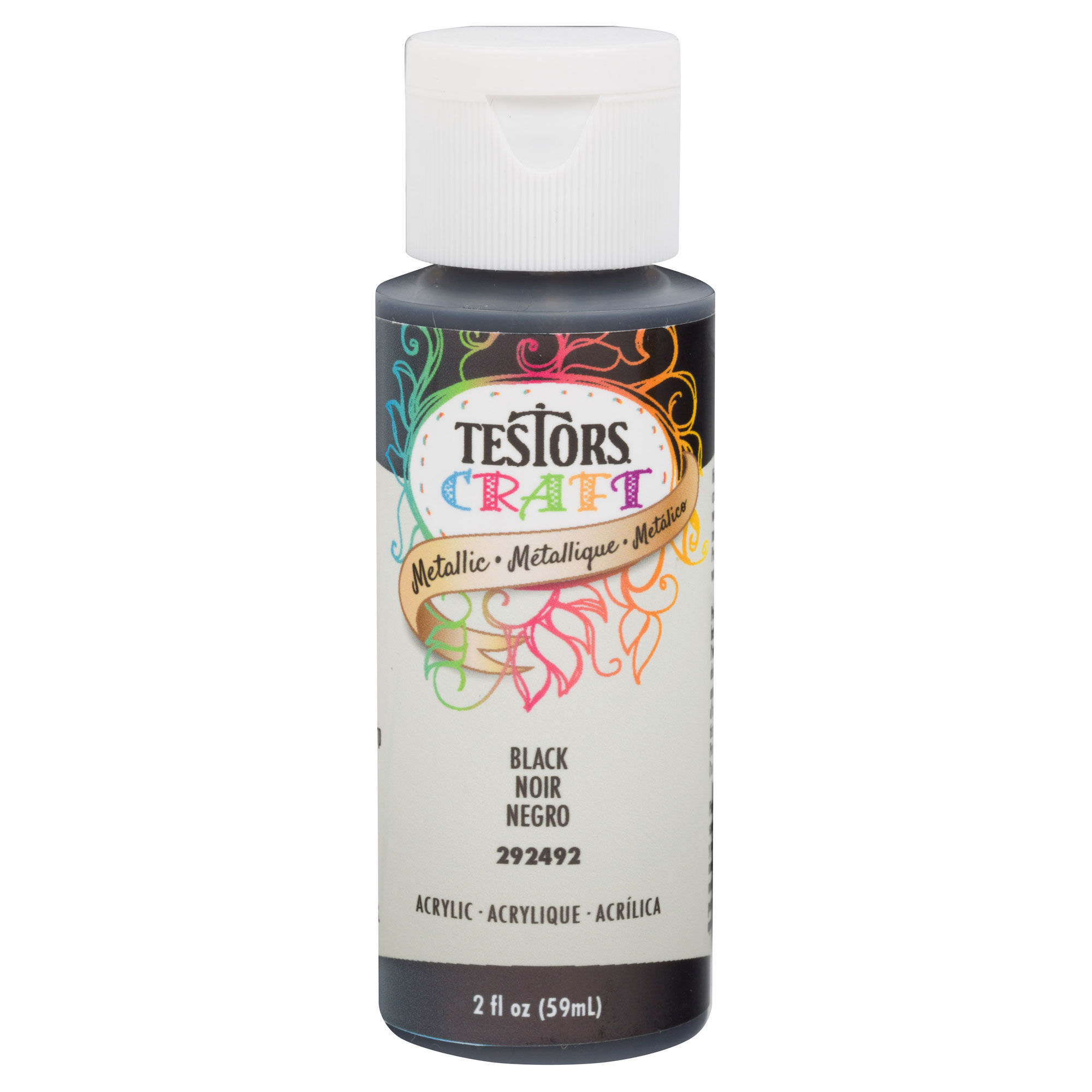 Testor Corp. Testors 2oz Acrylic Craft Paint, Satin Metallic