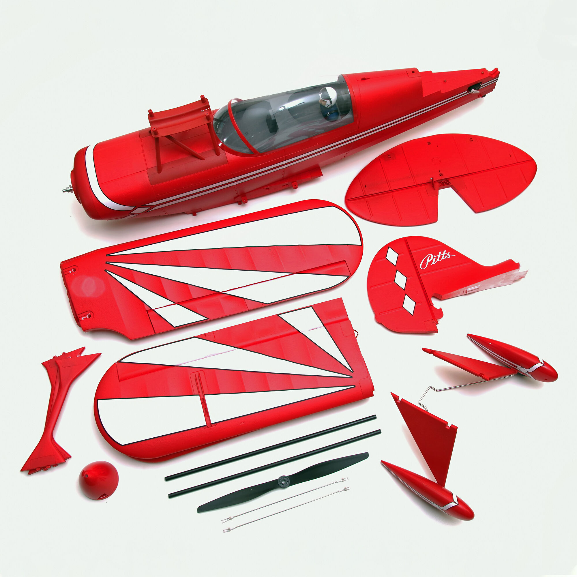 FMS Pitts 1400mm V2 PNP