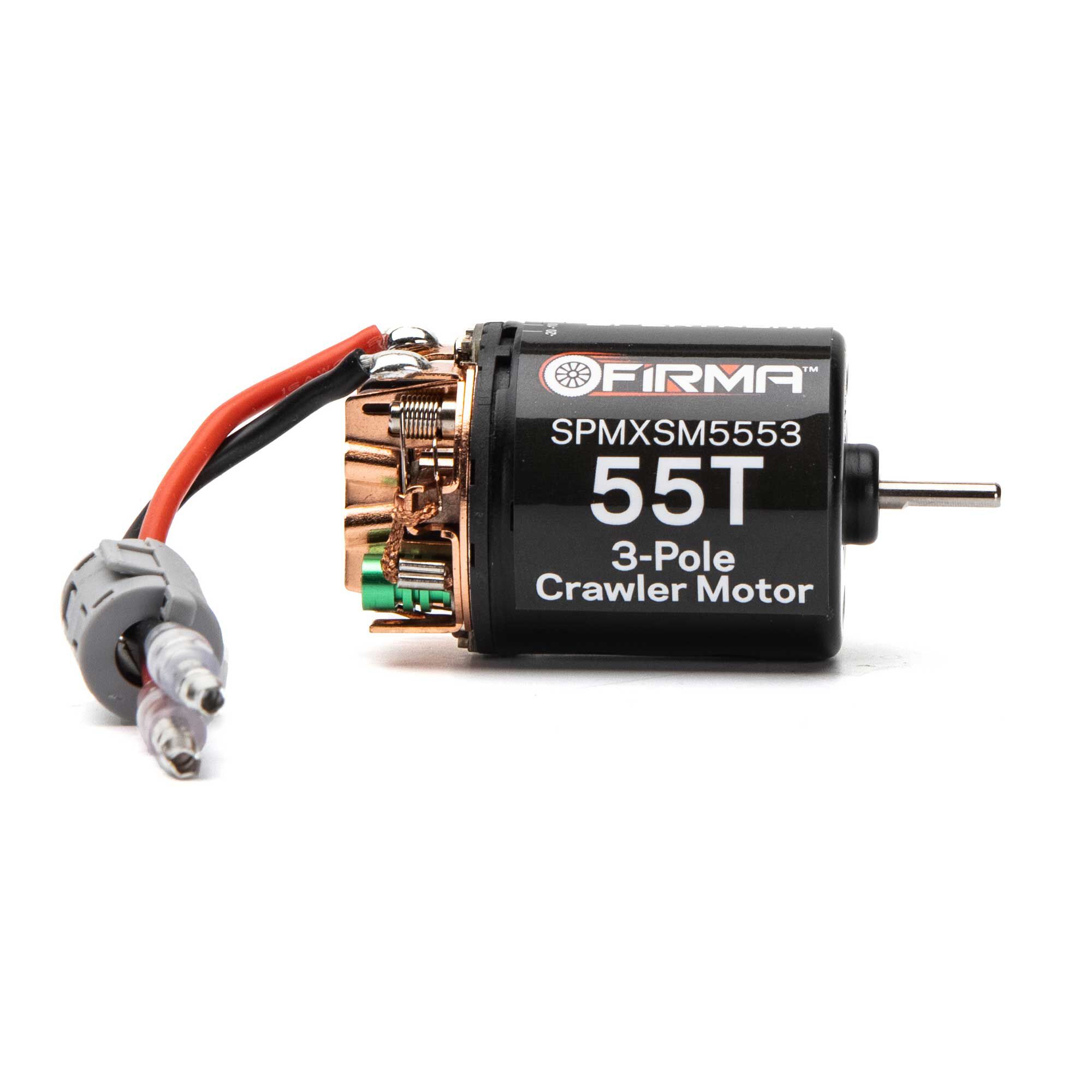 Spektrum Accessories Firma 55T Rebuildable 3-Pole Brushed Crawler Motor
