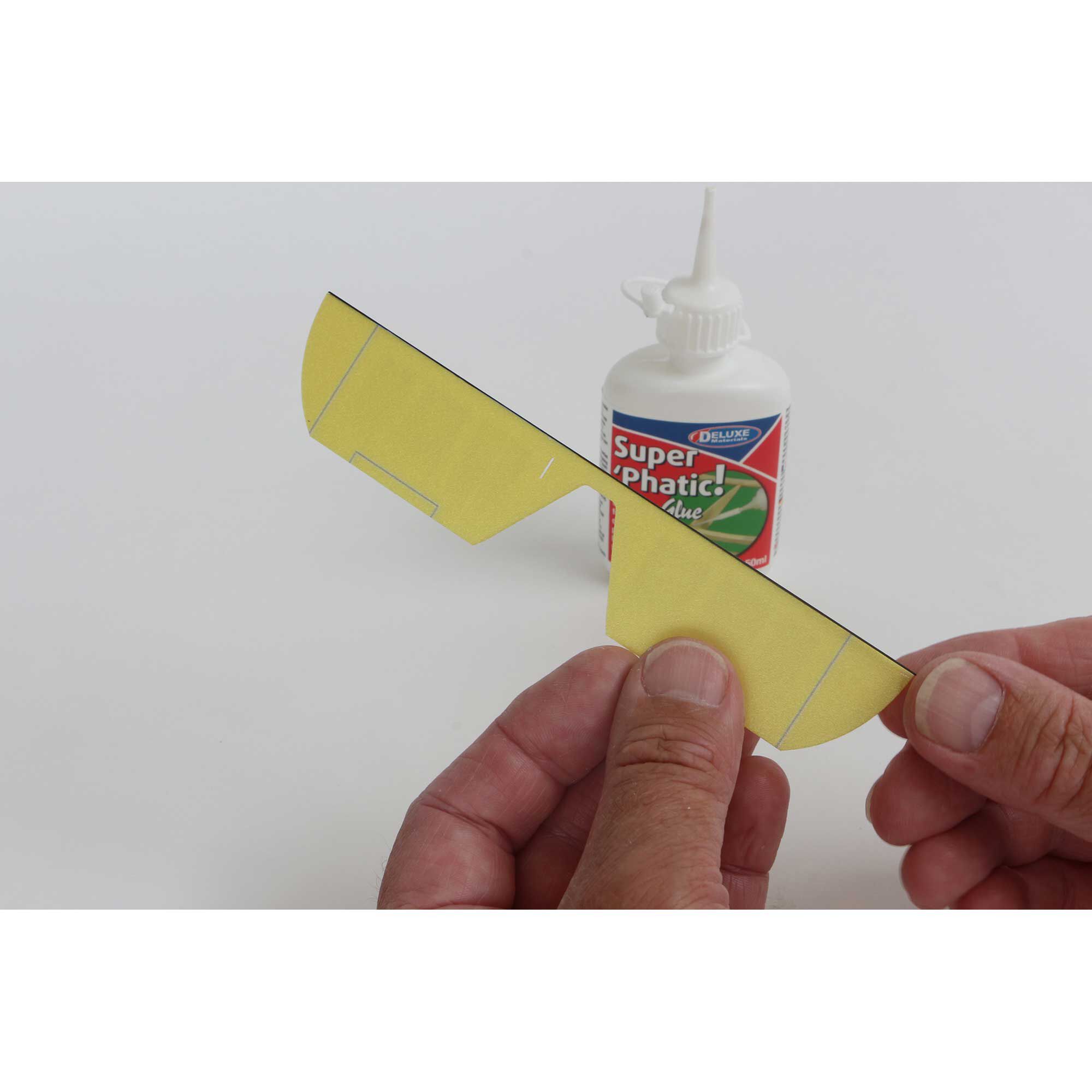 Deluxe Materials Foam 2 Foam, Foam Safe Glue (50ml): EPO, EPS, Wood