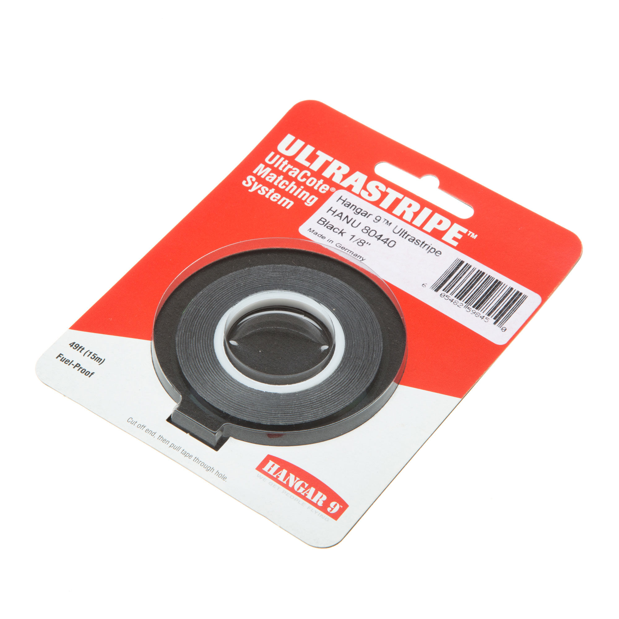 Hangar 9 UltraStripe, Black 1/8"