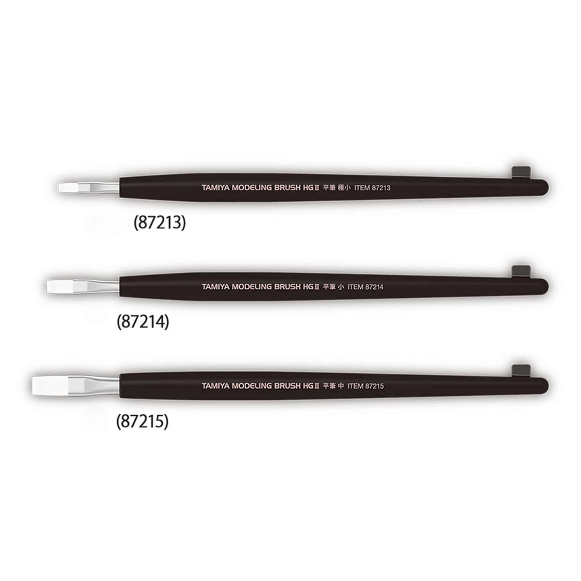Tamiya Tamiya Modeling Brush HG II Flat Brush, Small