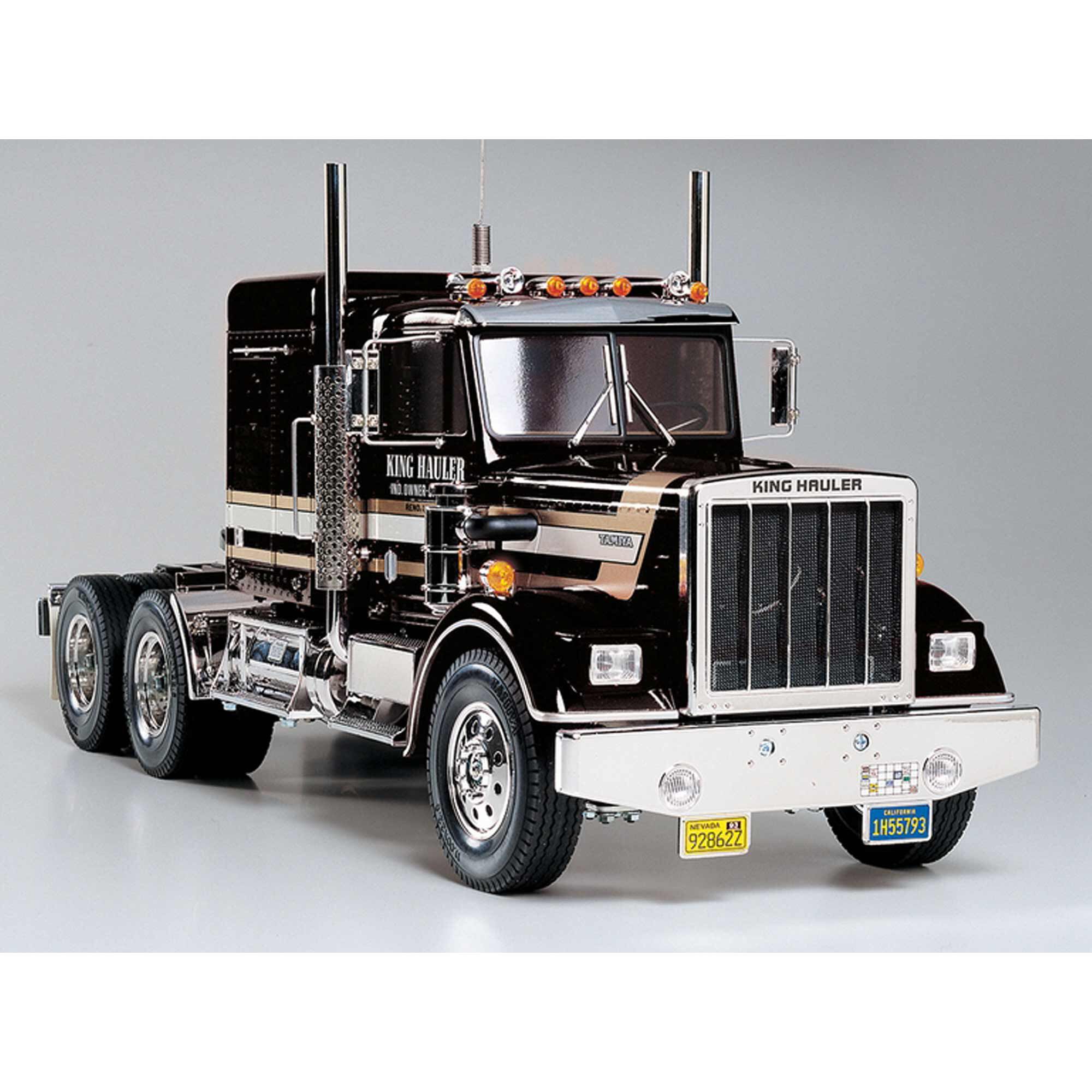 Tamiya 1/14 King Hauler 10X8 Semi Tractor Kit, Black