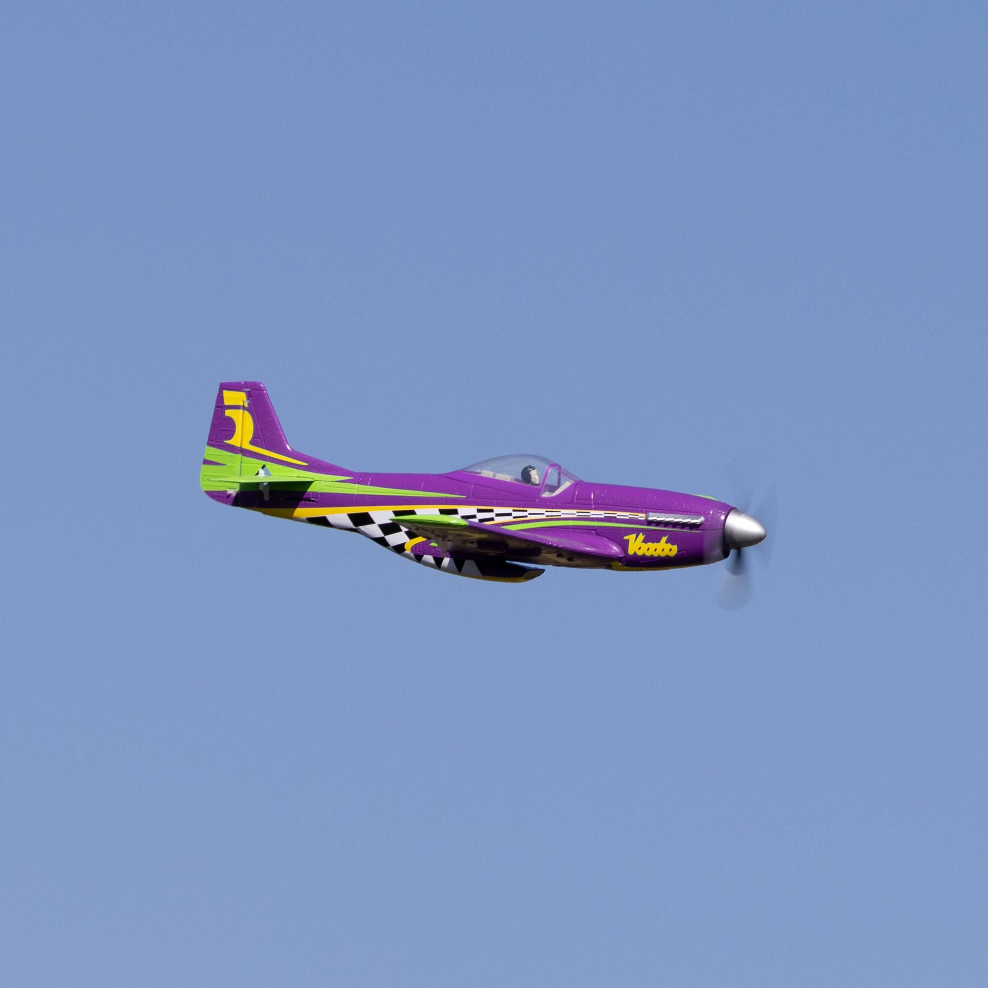 E-flite UMX P-51D Voodoo BNF Basic with AS3X and SAFE Select