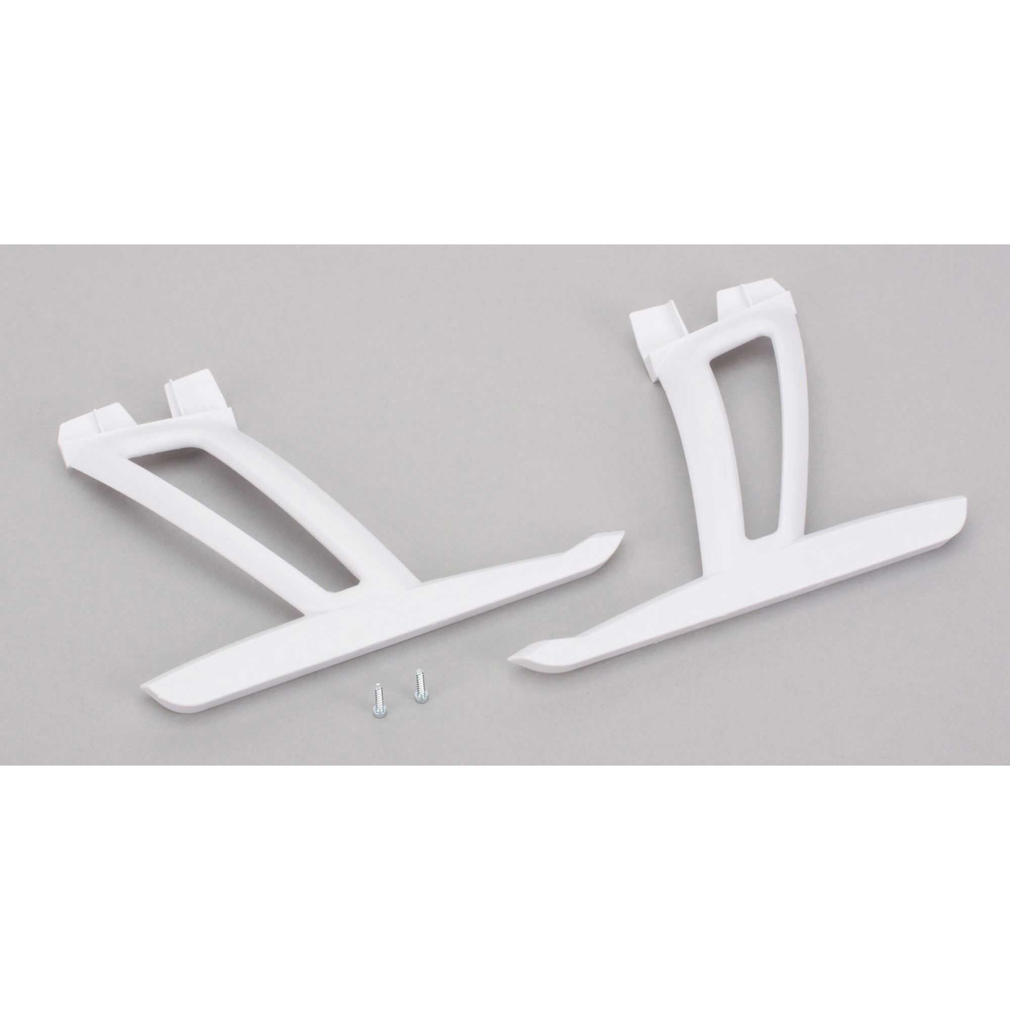 Blade Landing Gear Set with Hardware, White: 350 QX