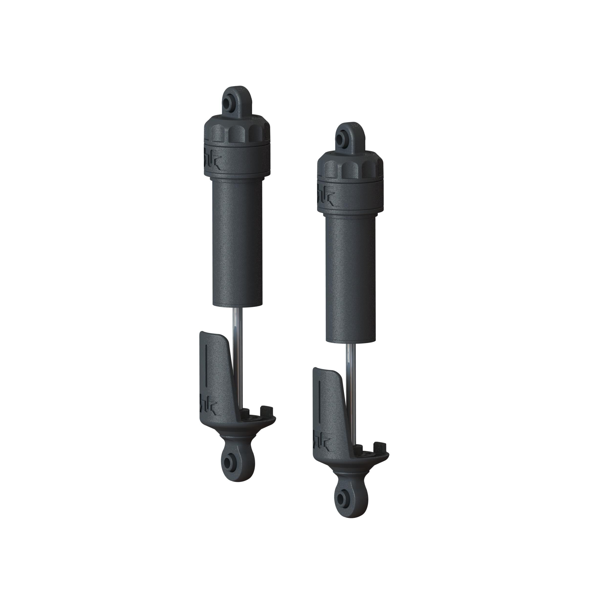 ARRMA Shock Set 11mm Bore, 109mm Length, 2x1.3mm Piston, TBC cSt Oil