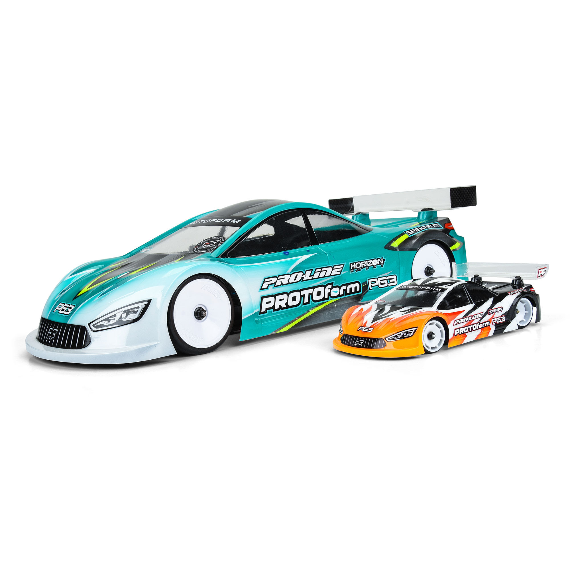 PROTOform 1/28 P63 Light Weight Clear Body: Mini-Z & 1/28 Chassis (98mm WB)