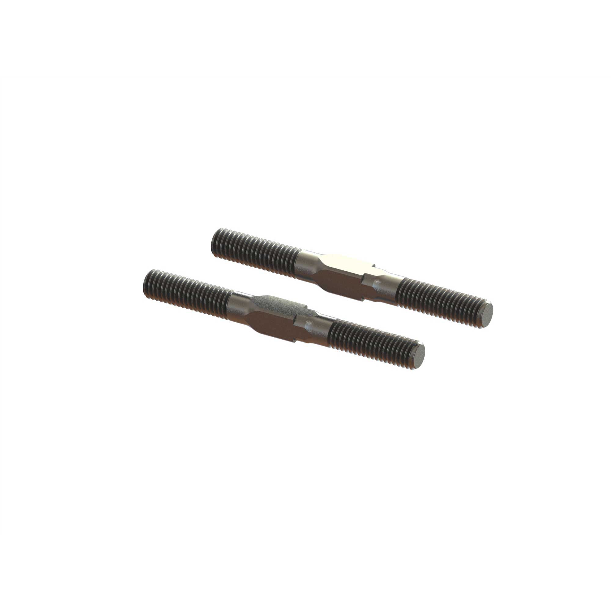 ARRMA Steel Turnbuckle, M5x50mm Silver (2): EXB