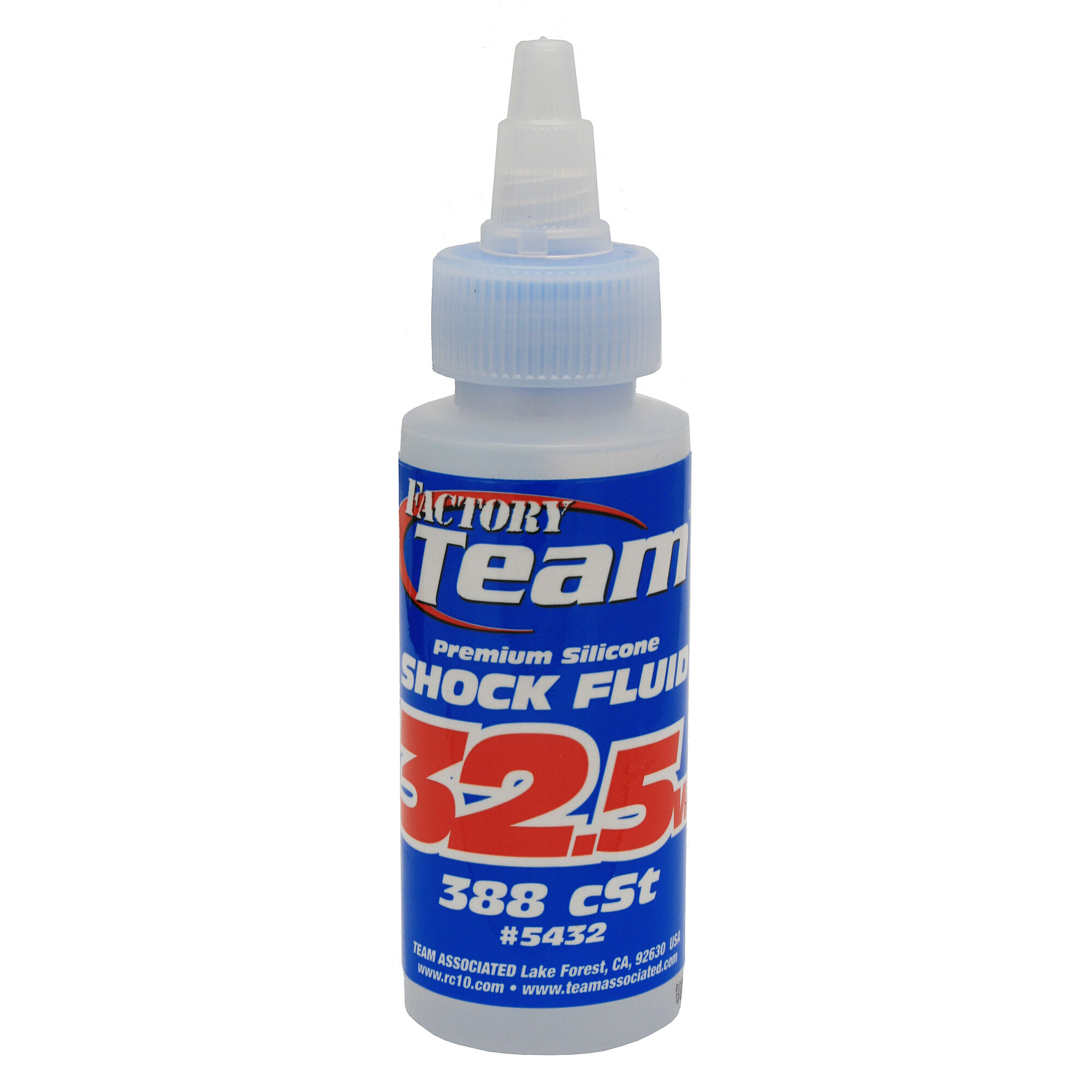 Team Associated Factory Team Silicone Shock Fluid, 32.5Wt (388 cSt) 2oz