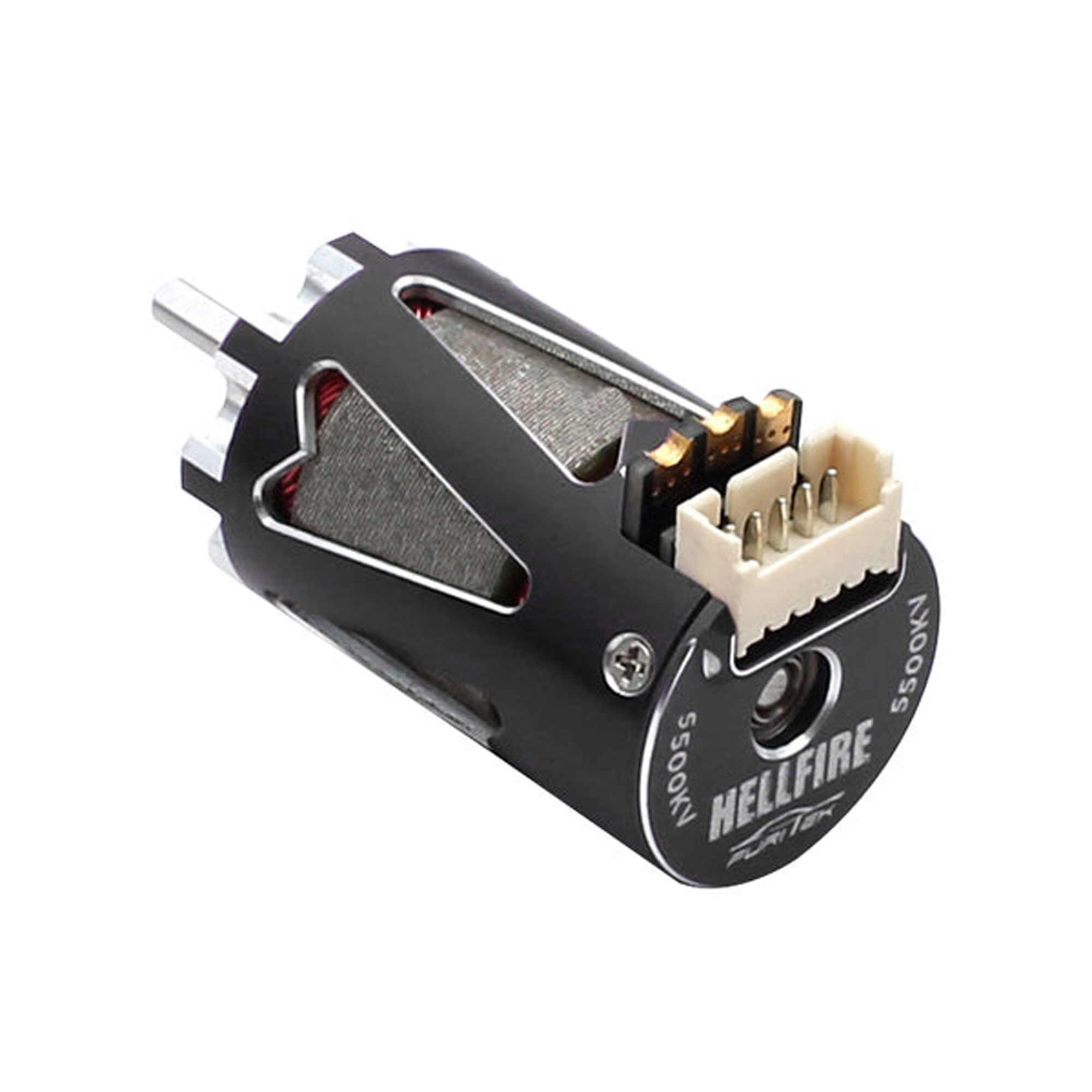 Furitek Hellfire 1410 5500Kv Sensored Brushless Motor, Black