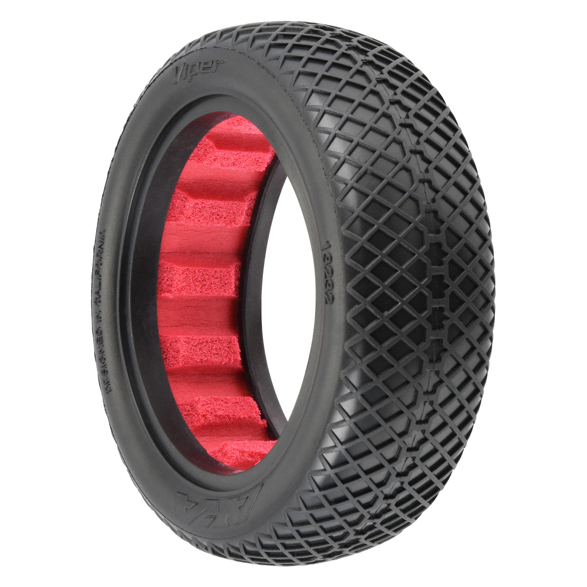 AKA PRODUCTS, INC. 1/10 Viper Super Soft Long Wear 2WD Fr 2.2" Off-Road Buggy Tires (2)