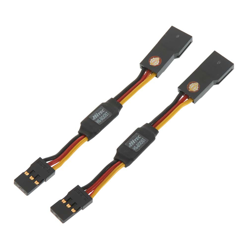 Hitec RCD Inc. Servo Signal Line Booster: 4" (2)