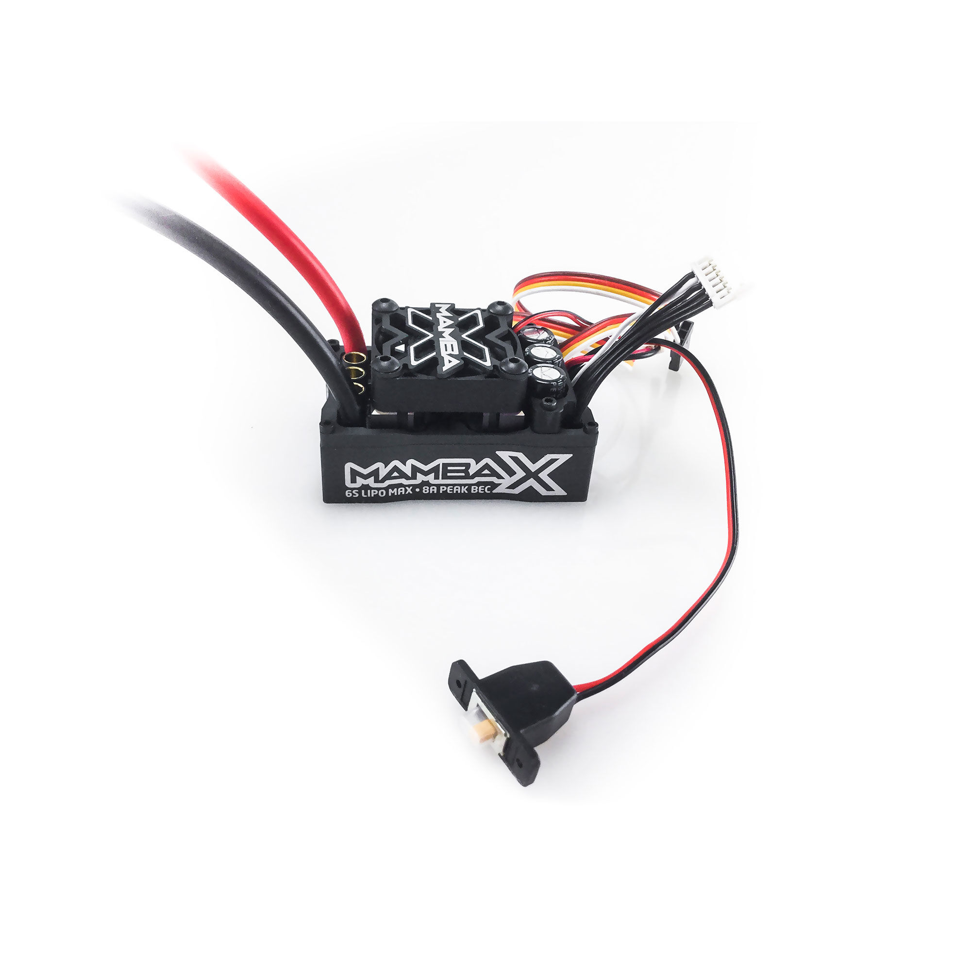 Castle Creations 1/10 Mamba X Sensored 25.2V WP ESC 8A BEC 010015500