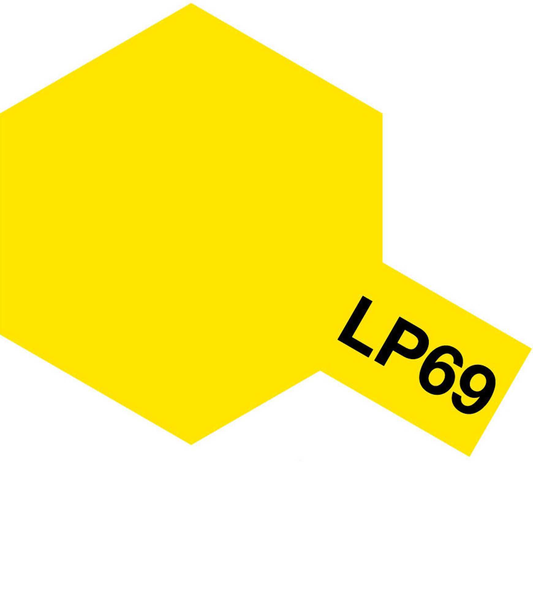 Tamiya Lacquer Paint, LP-69 Clear Yellow, 10 mL