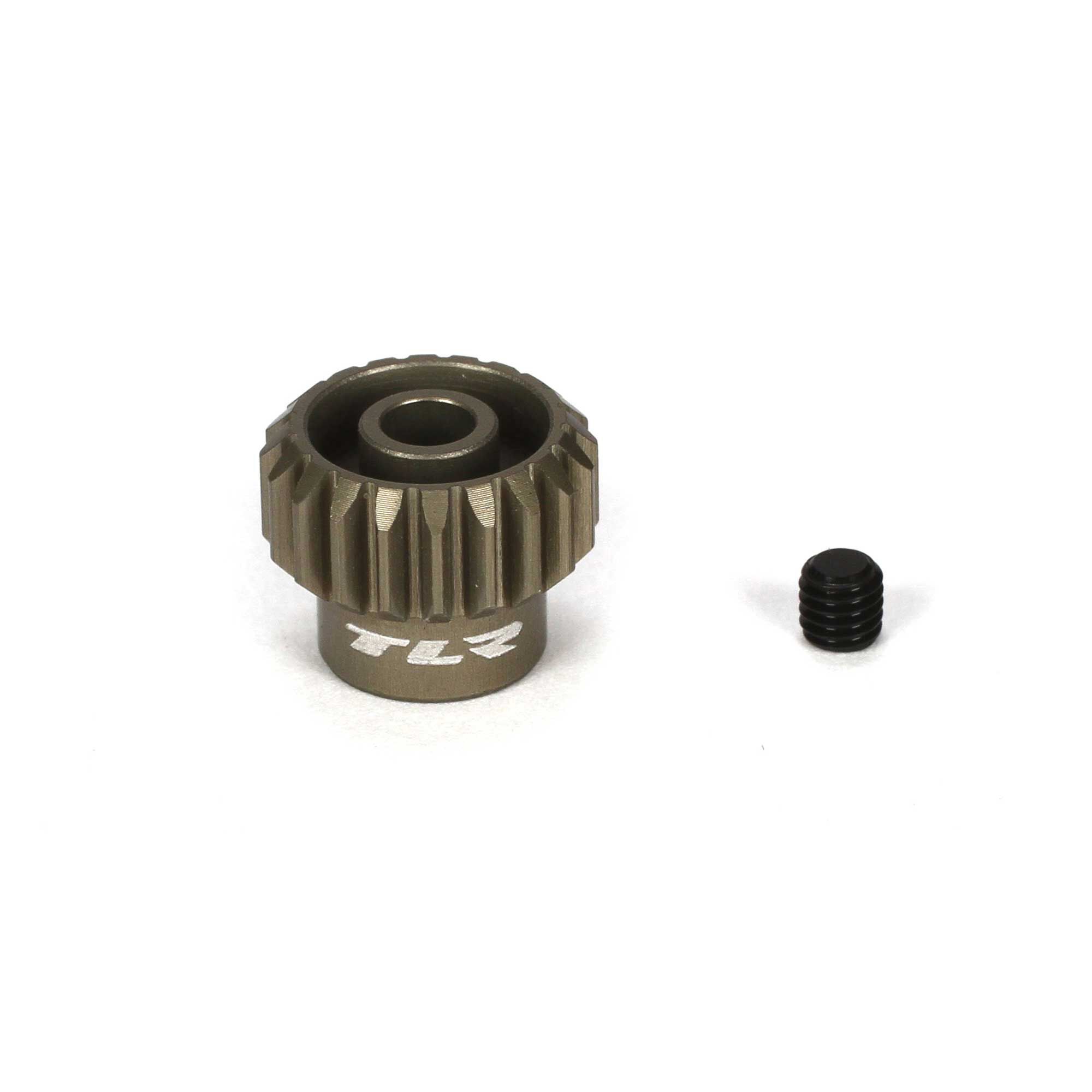 Team Losi Racing 48P Aluminum Pinion Gear, 20T