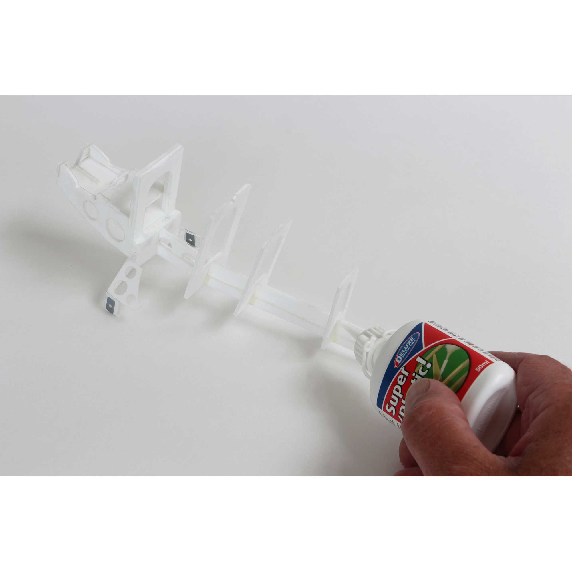 Deluxe Materials Foam 2 Foam, Foam Safe Glue (50ml): EPO, EPS, Wood