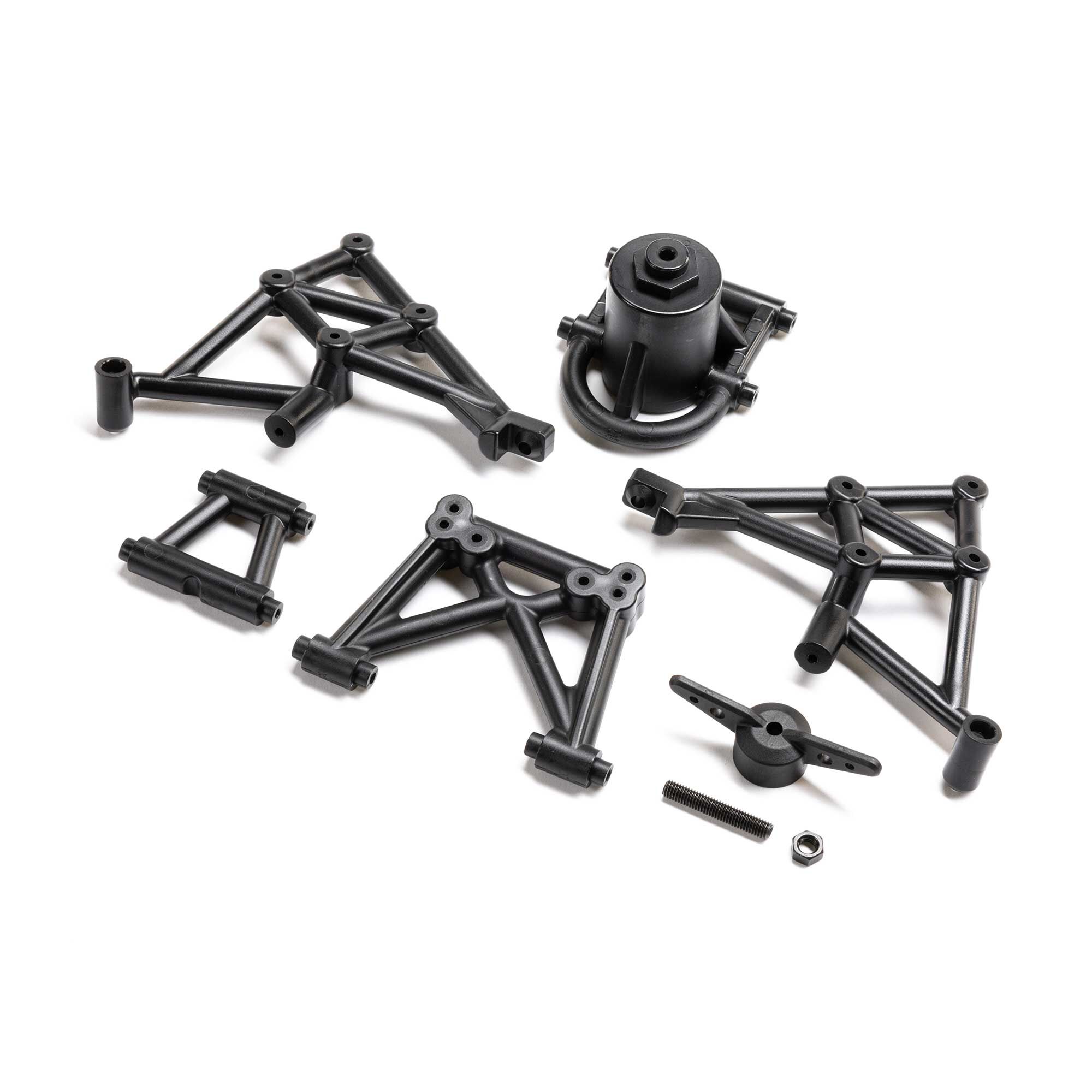 Losi Rear Cage: 8X Super Lasernut