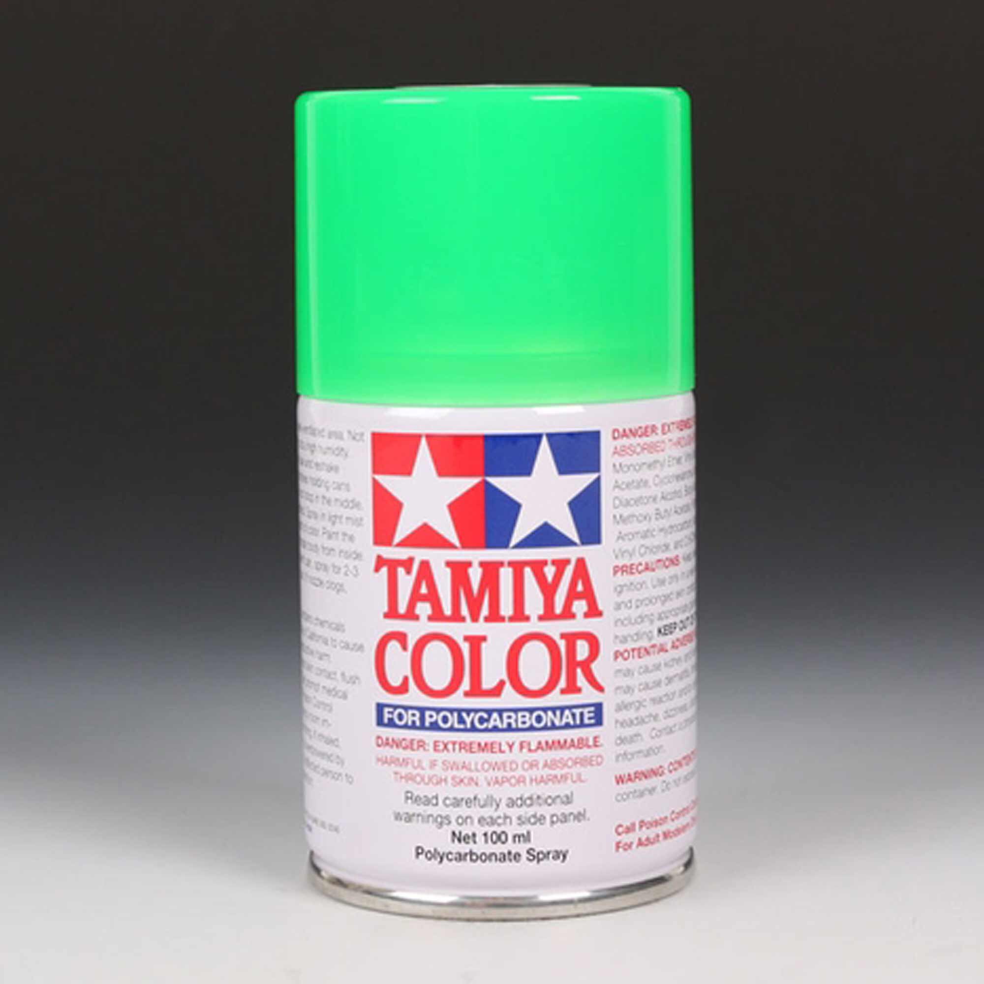 Tamiya Polycarbonate PS-28 Fluorescent Green, Spray 100ml