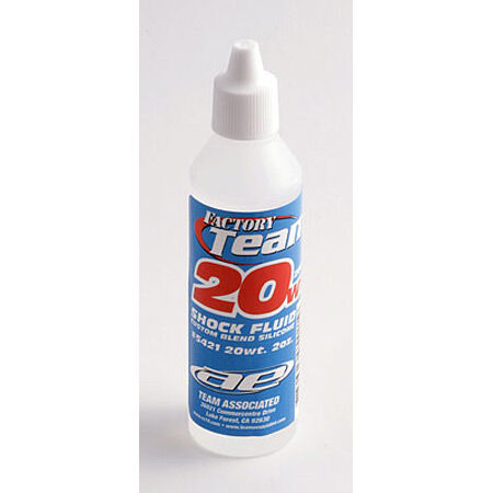 Team Associated Factory Team Silicone Shock Fluid, 20Wt (200 cSt) 2oz