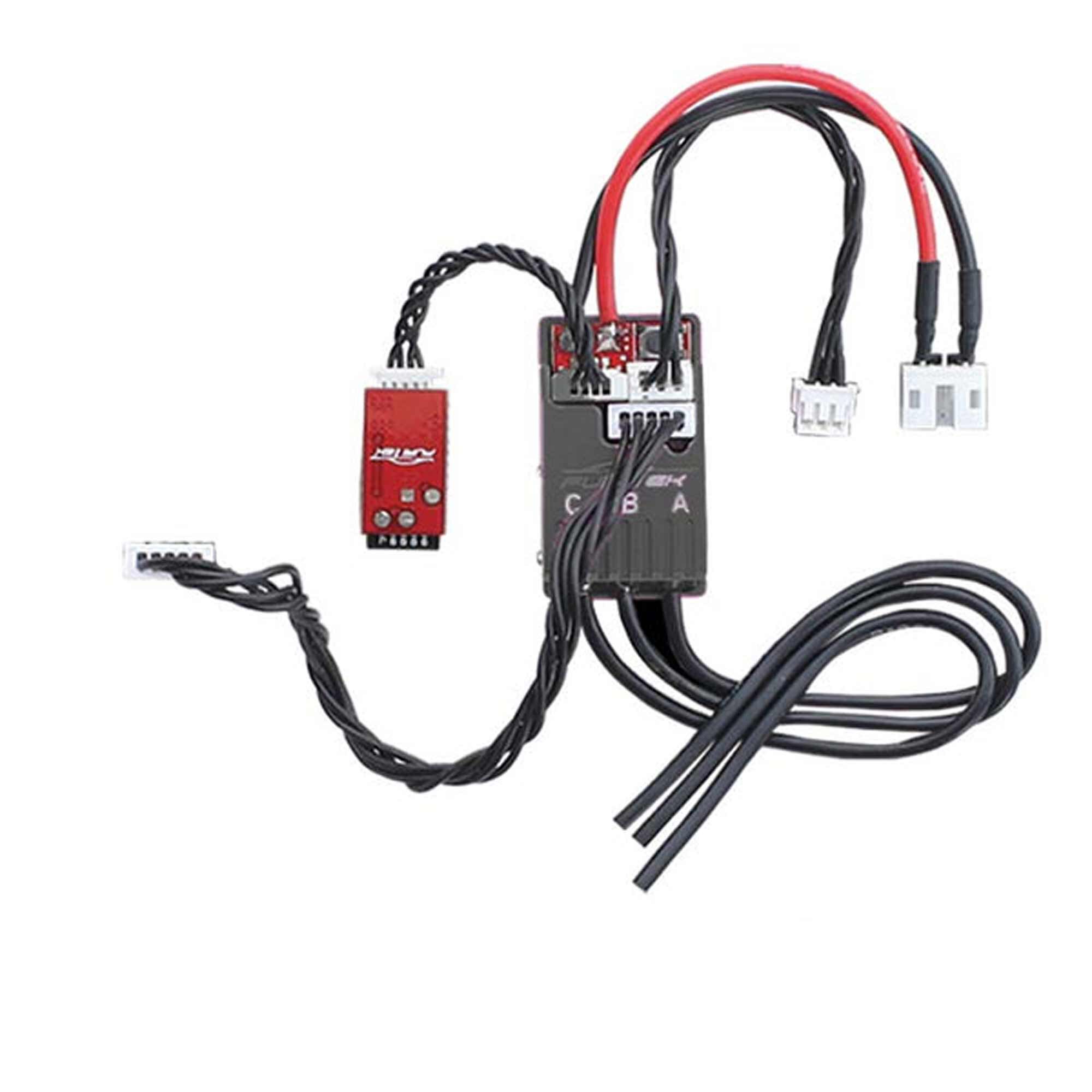 Furitek Cyclos 2S Lipo 20A/40A Brushless Sensored ESC with Bluetooth, Aluminum Black Case: Drift/Race