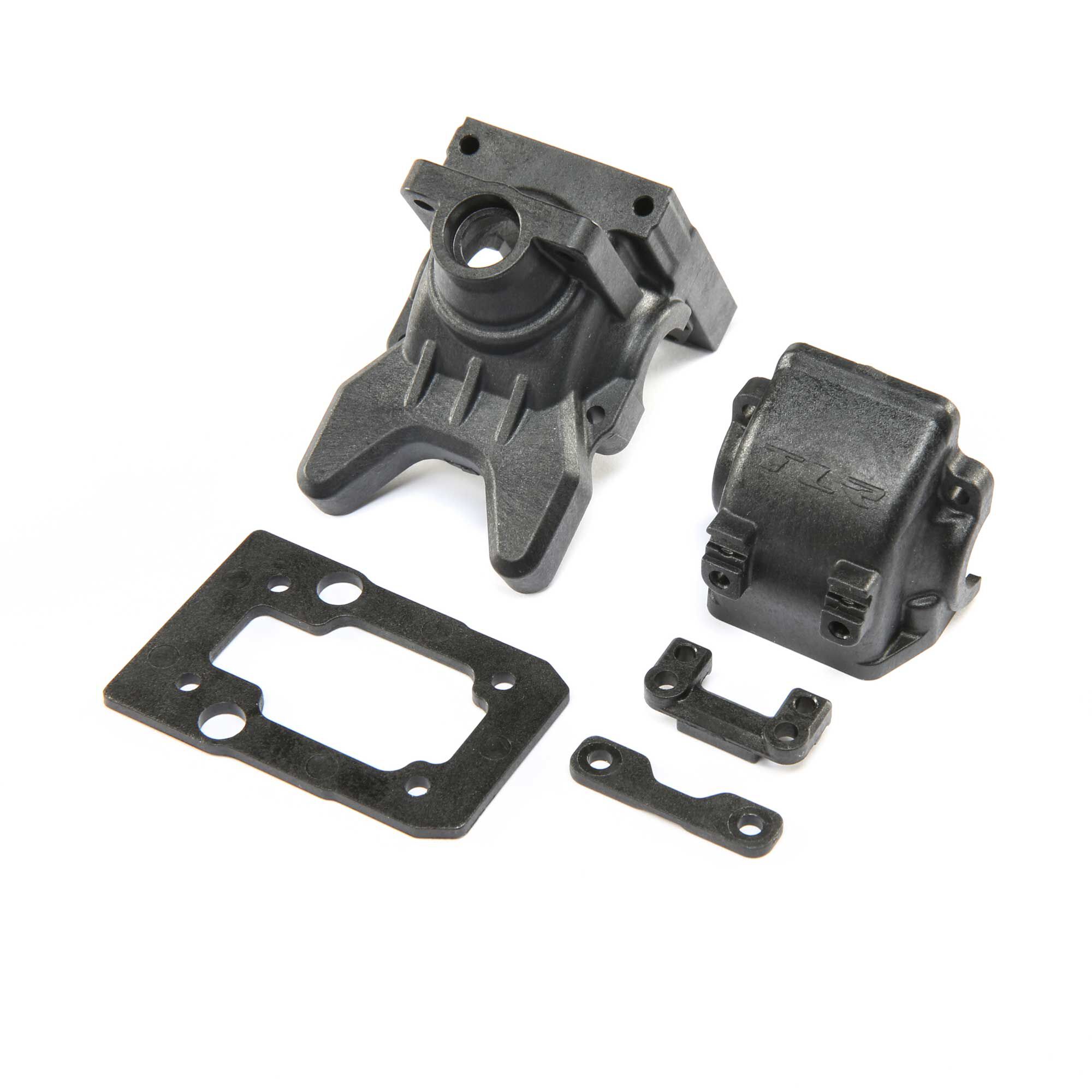 Team Losi Racing Rear Gear Box Set: 22X-4