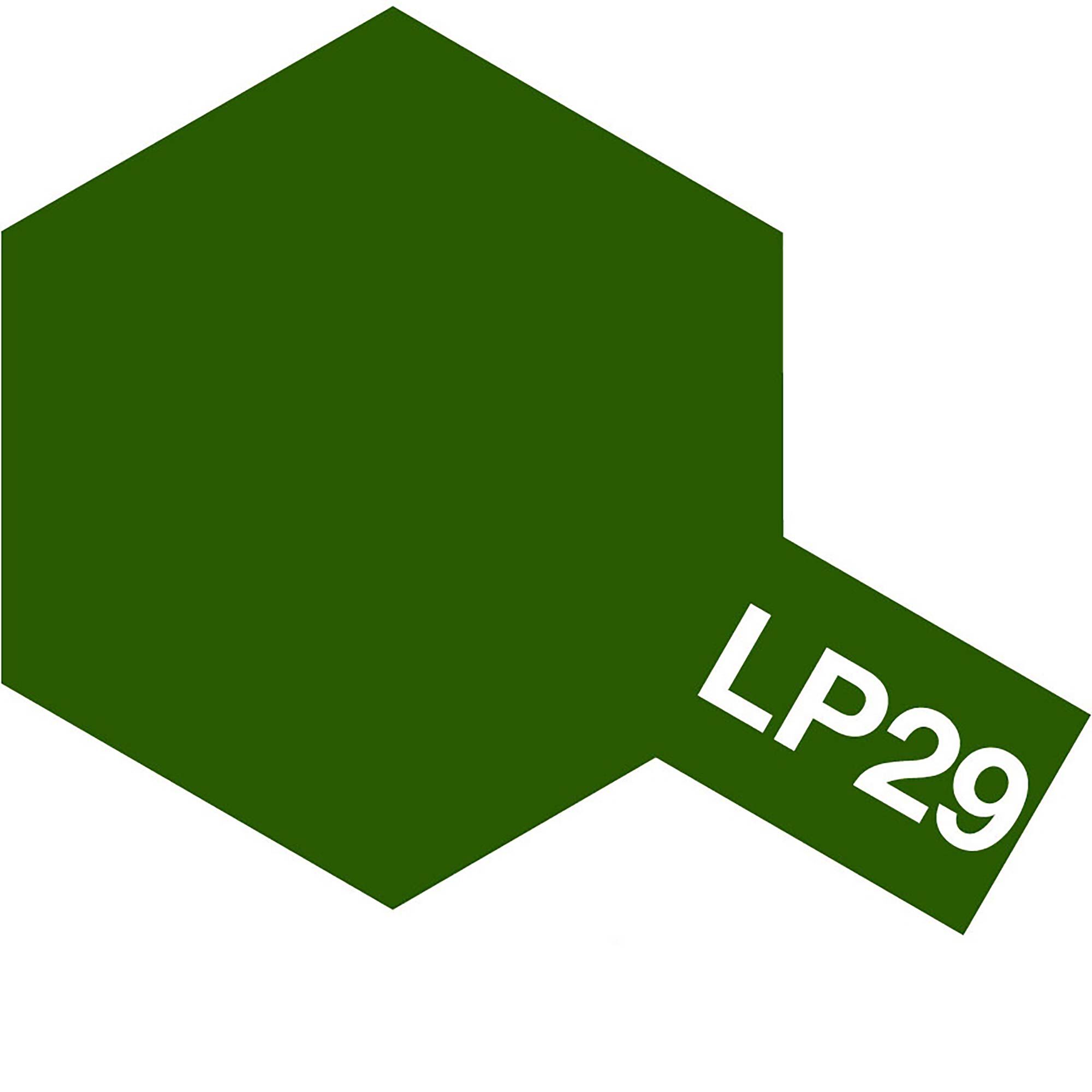 Tamiya Lacquer Paint, LP-29 Olive Drab 2, 10 mL