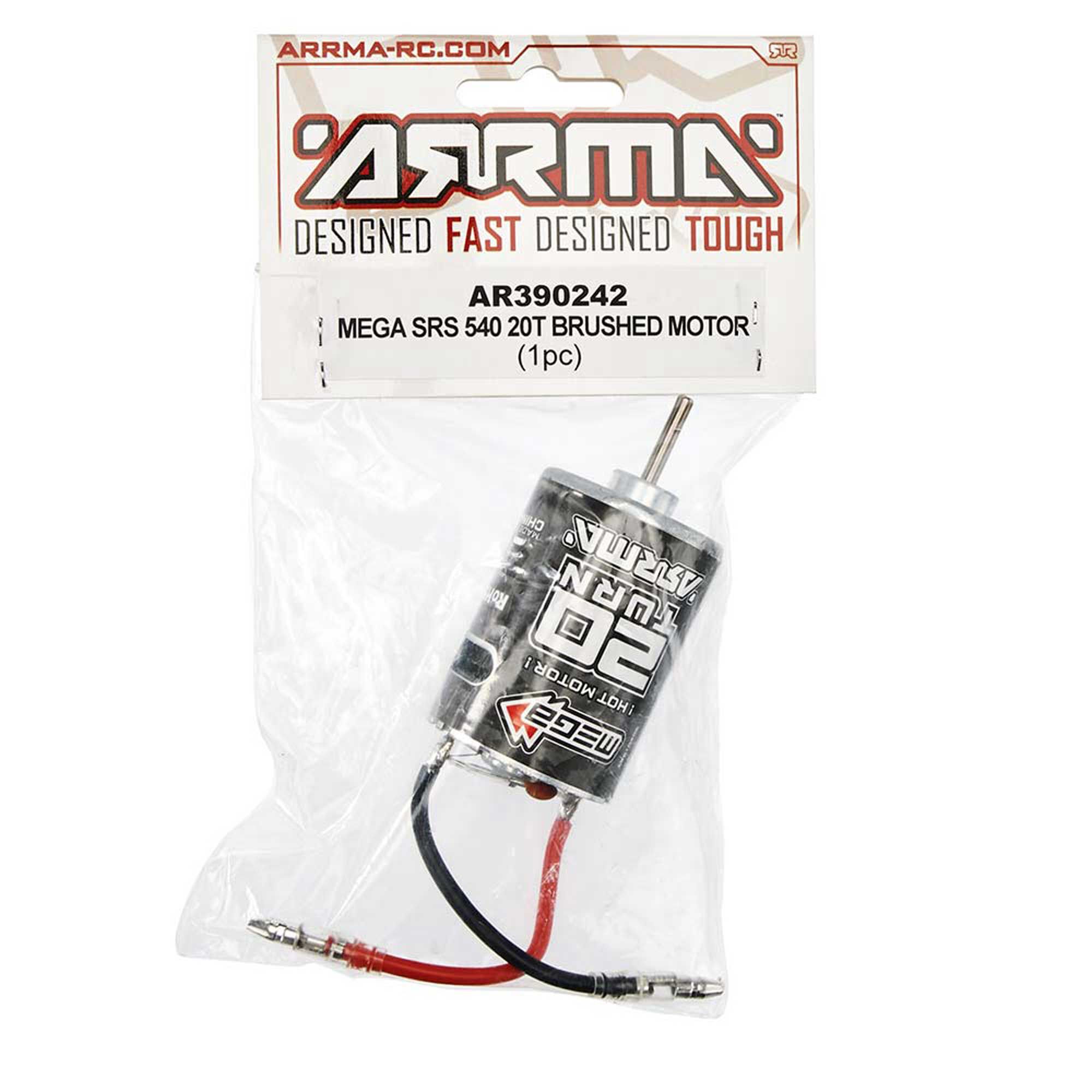 ARRMA 540 Brushed Motor 20T Mega SRS