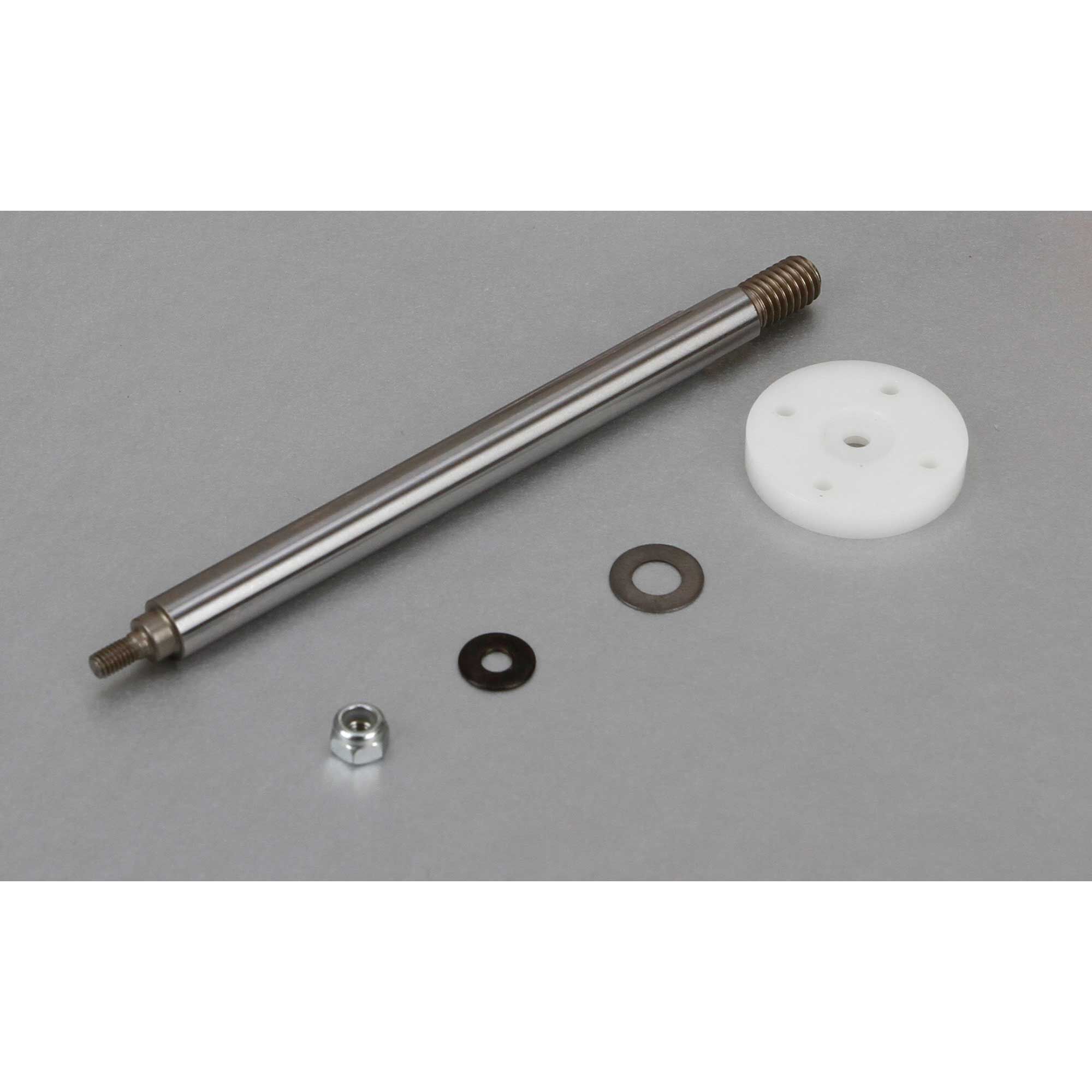 Losi Nutted Shock Shaft & Piston Kit, Rear: 5IVE-T, MINI WRC