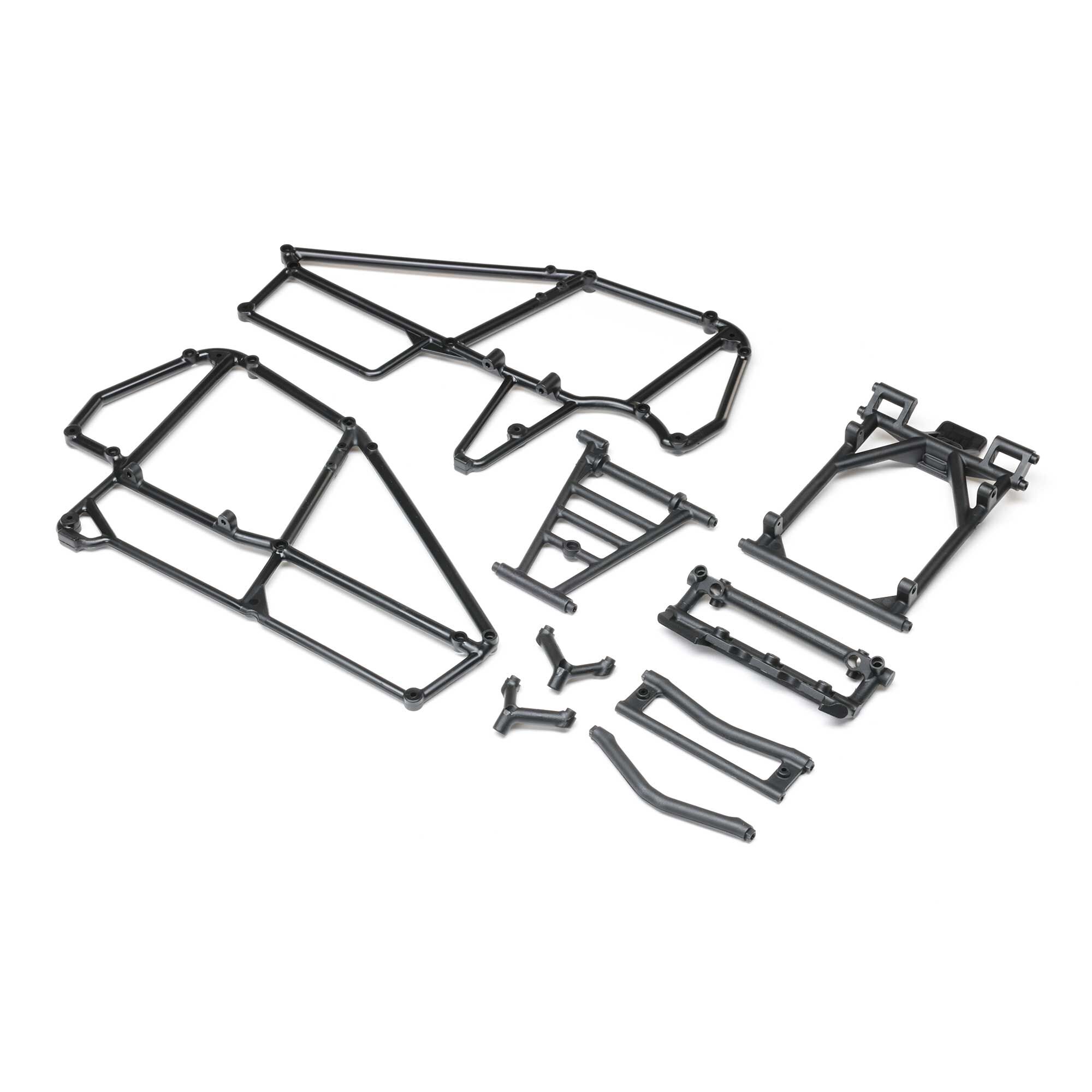 Losi Cage Set, Black: 22S Sprint