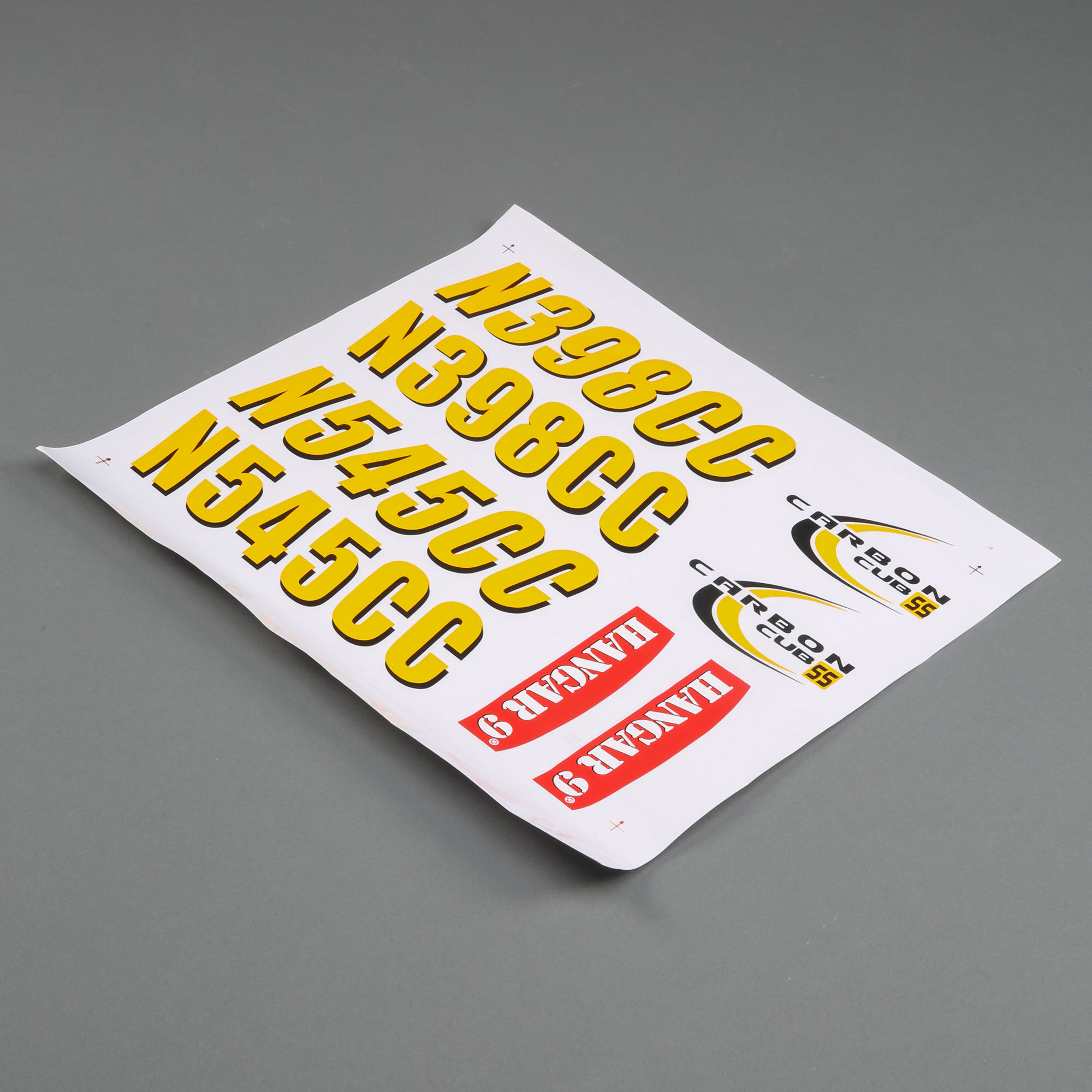 Hangar 9 Decal Sheet: Carbon Cub 15cc
