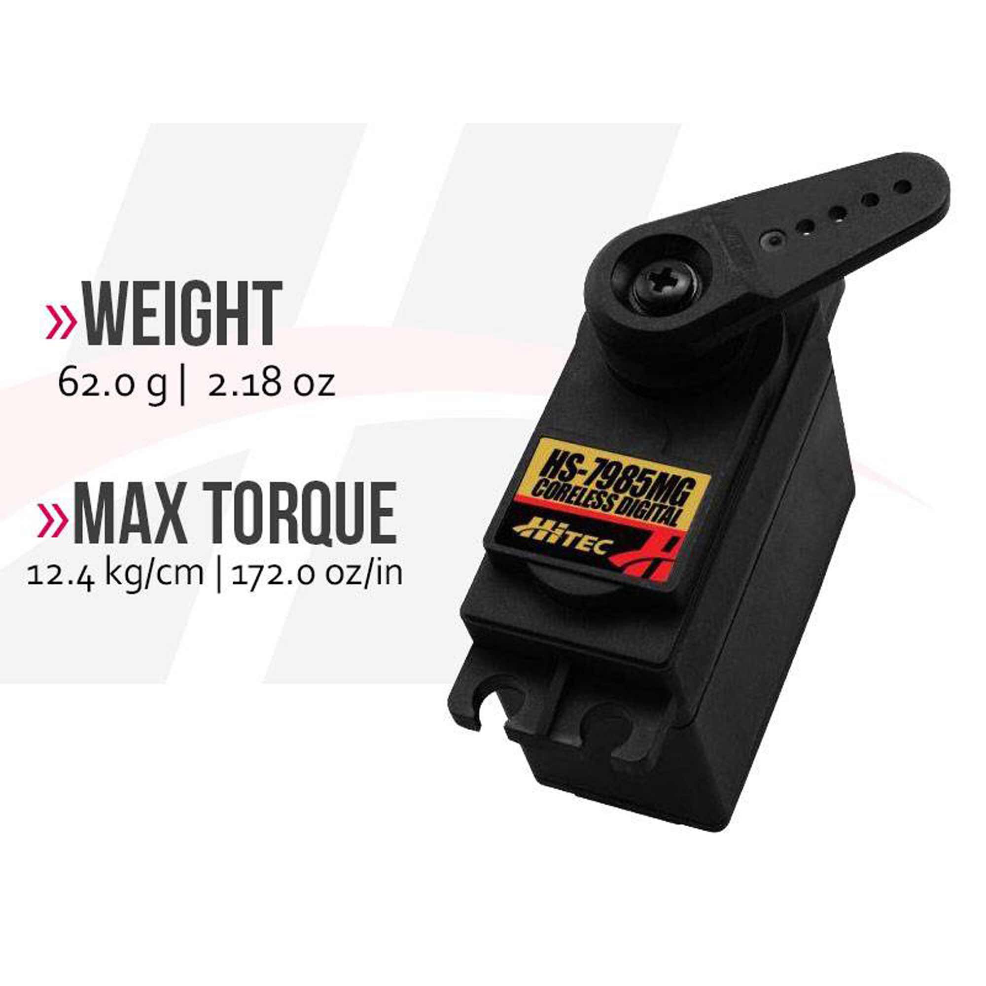 Hitec RCD Inc. HS-7985MG Digital High Resolution High Torque Metal Gear Servo
