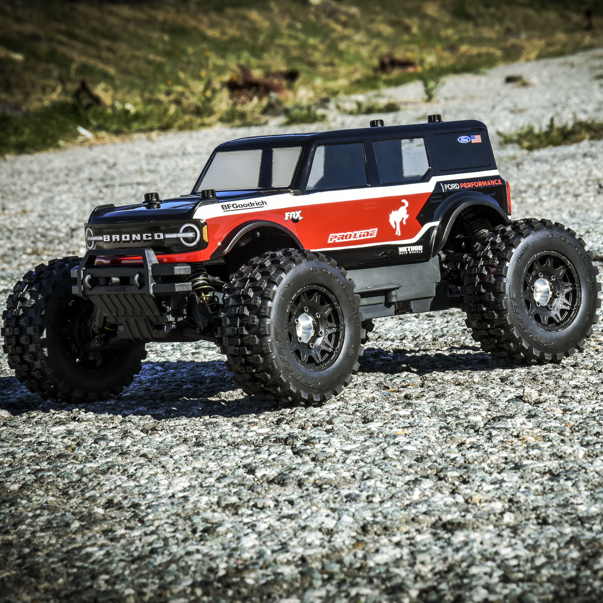 Pro-Line Racing 1/10 2021 Ford Bronco Clear Body: Granite, Vorteks