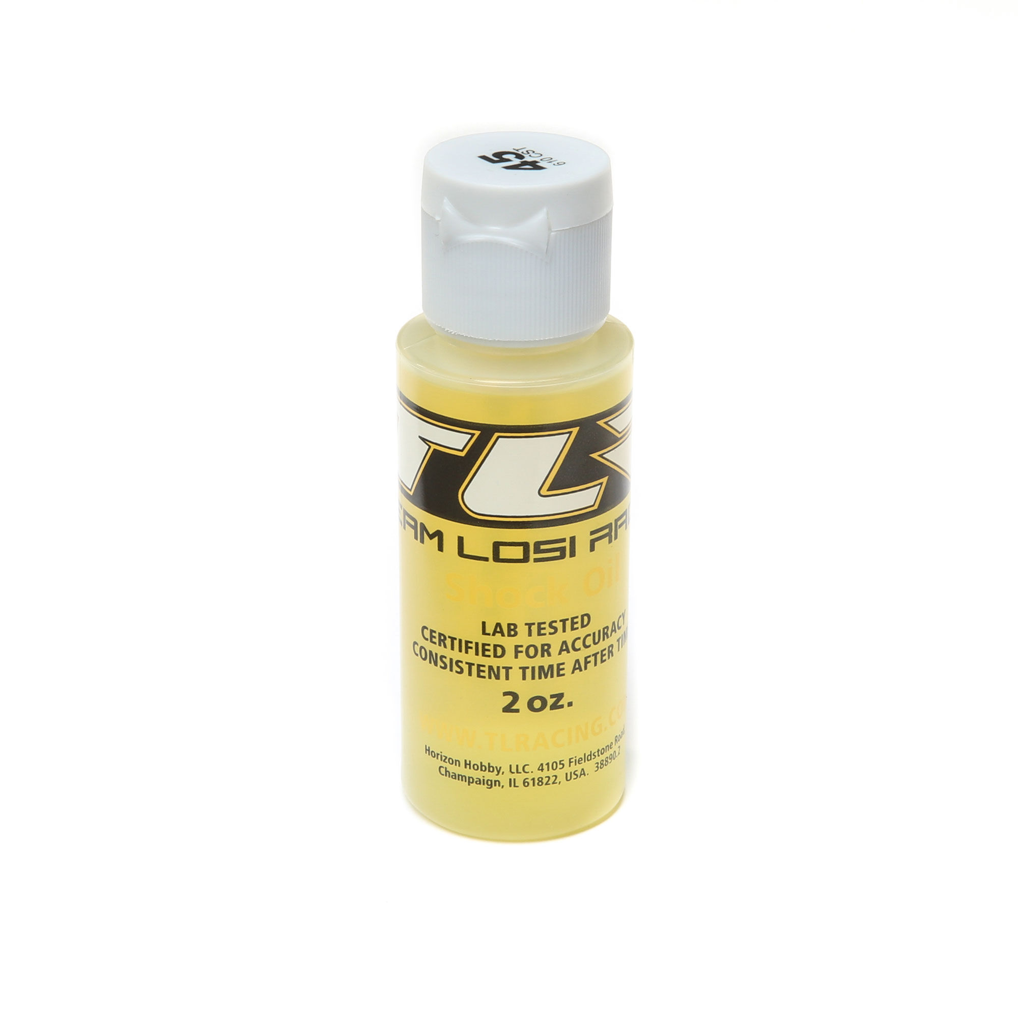 Team Losi Racing Silicone Shock Oil, 45WT, 610cSt, 2oz