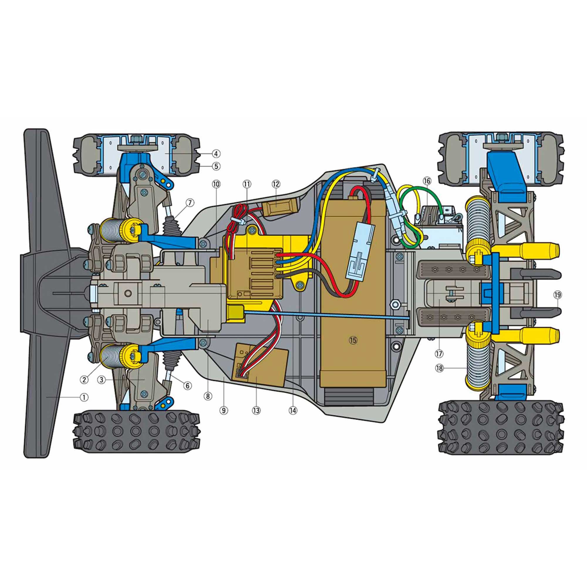 Tamiya 1/10 2017 Bigwig 4x4 Off-Road Buggy Kit