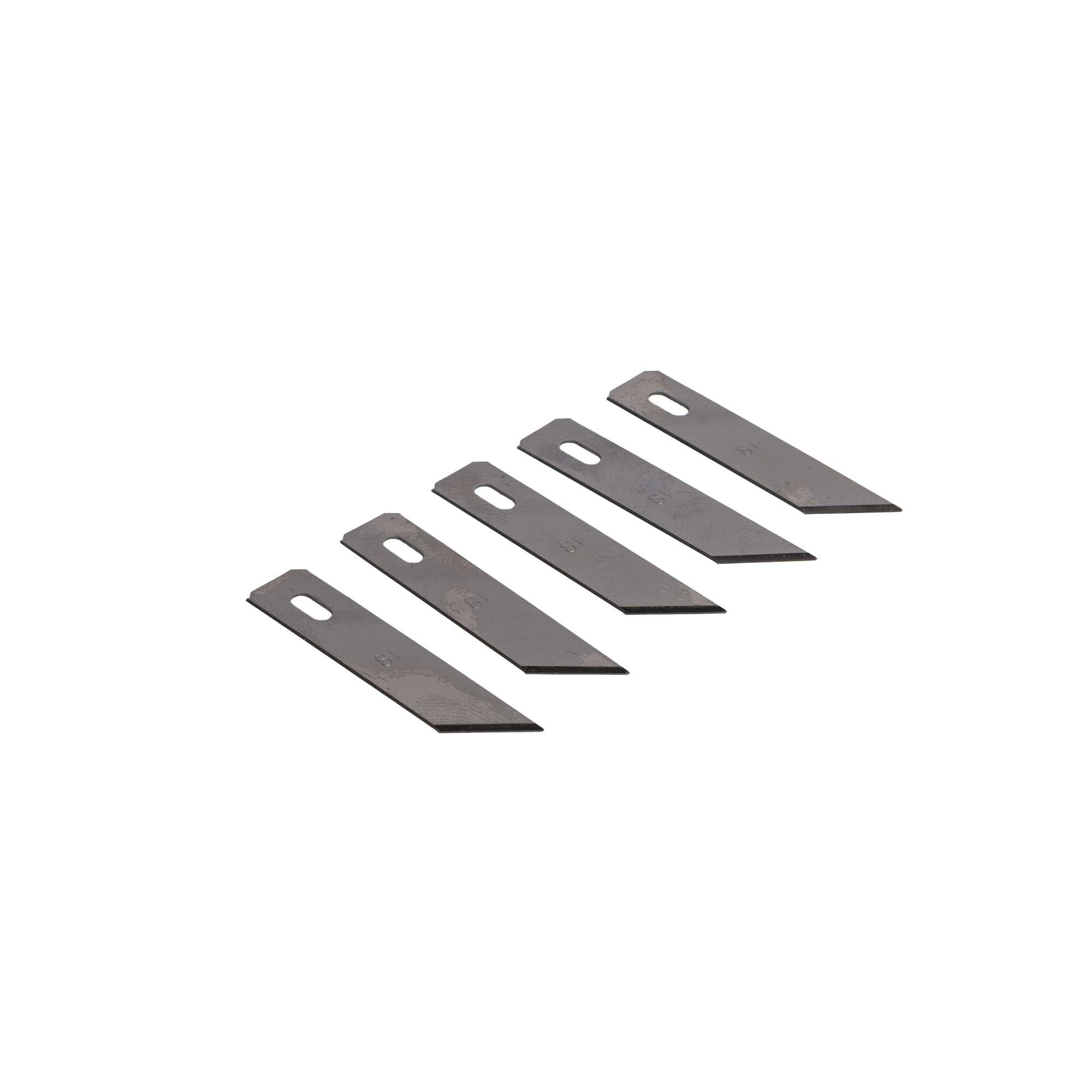 Hobby Essentials #19 Angled Chisel Blades (5)