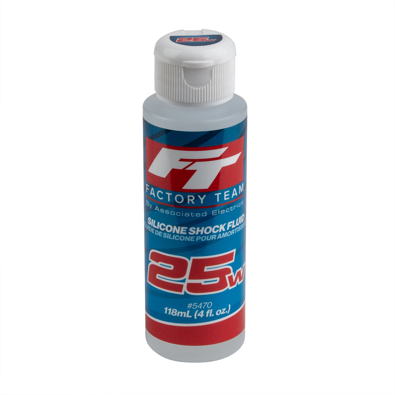 Team Associated FT Silicone Shock Fluid, 25wt (275 cSt)