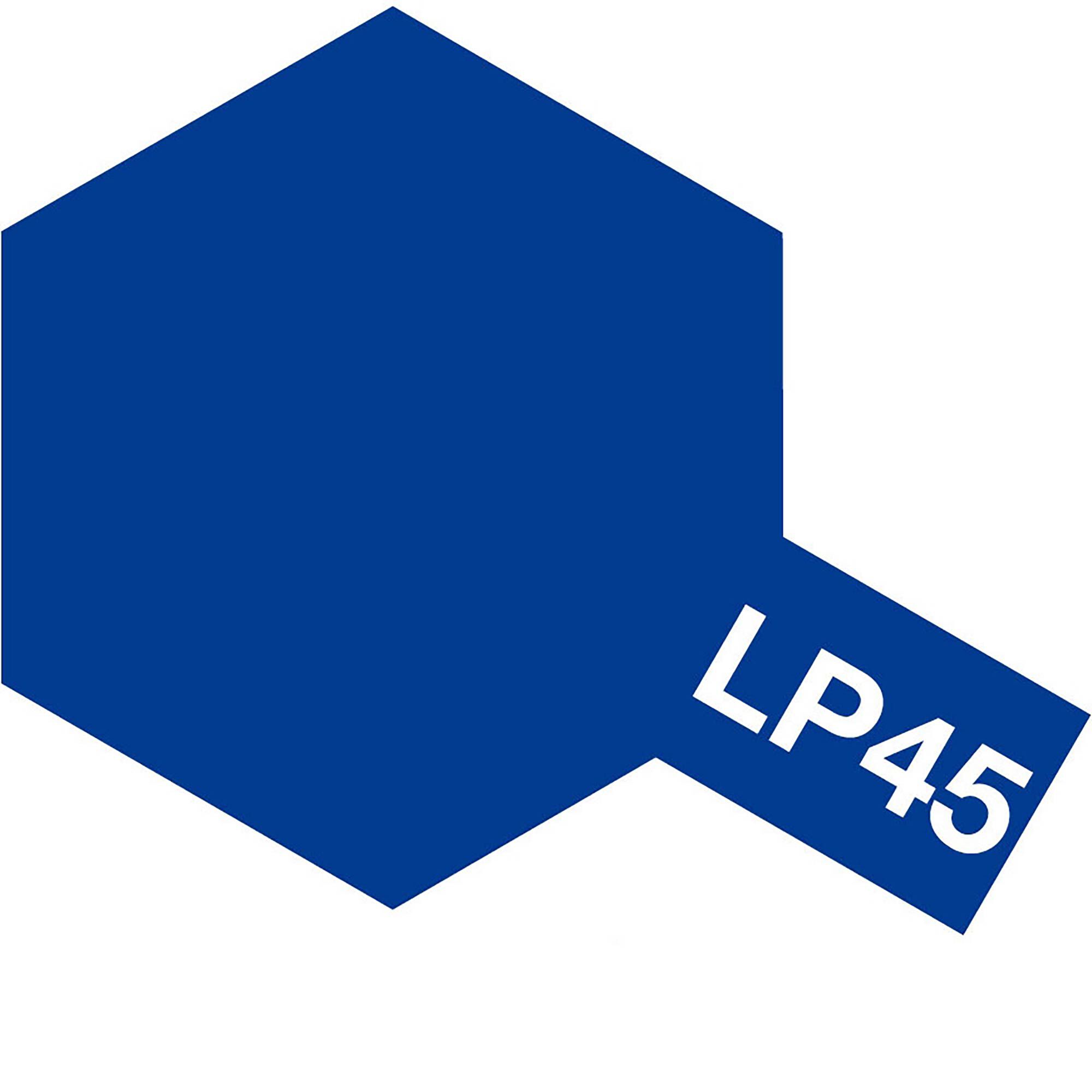 Tamiya Lacquer Paint, LP-45 Racing Blue, 10 mL