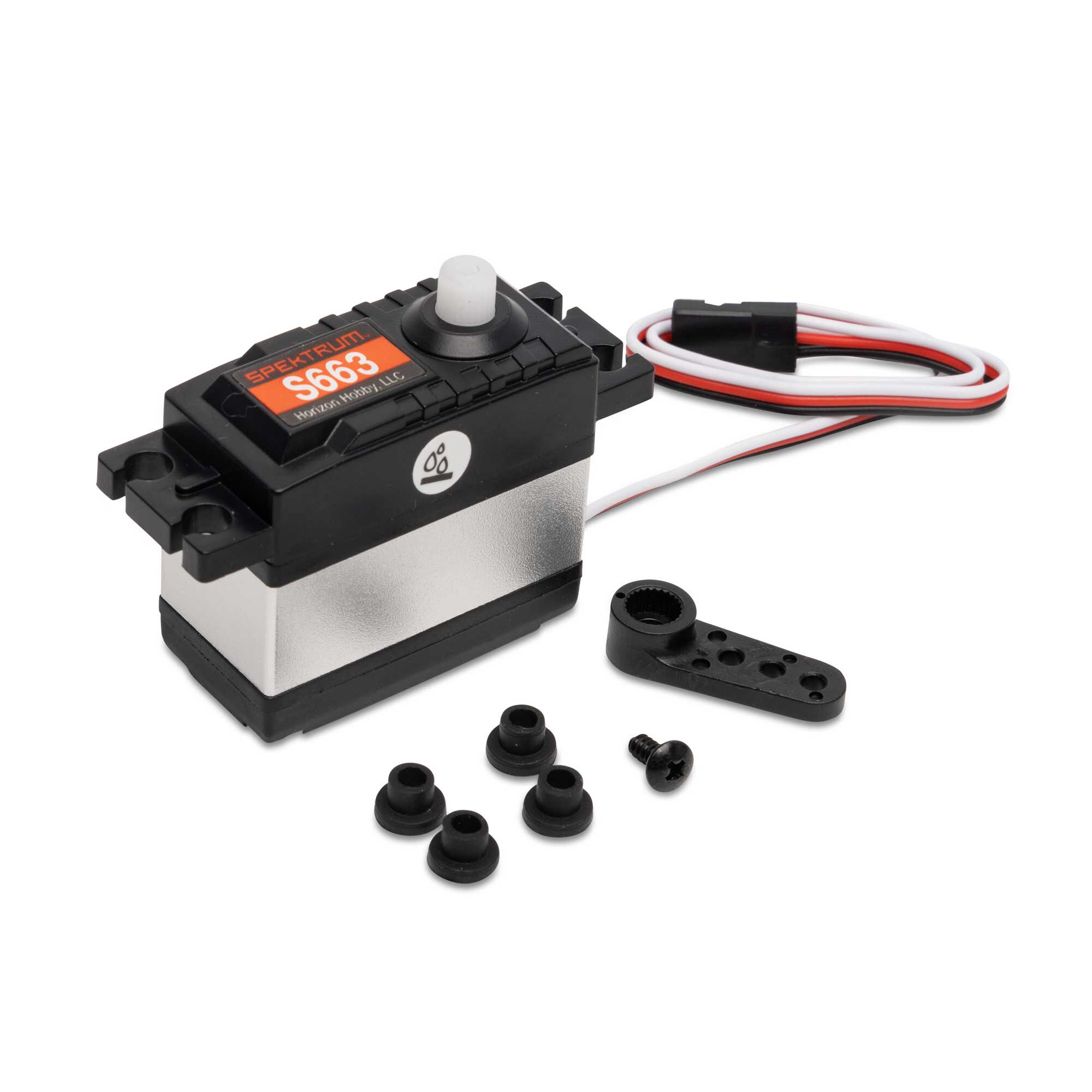 Spektrum Standard Waterproof Plastic Gear Servo, 25T